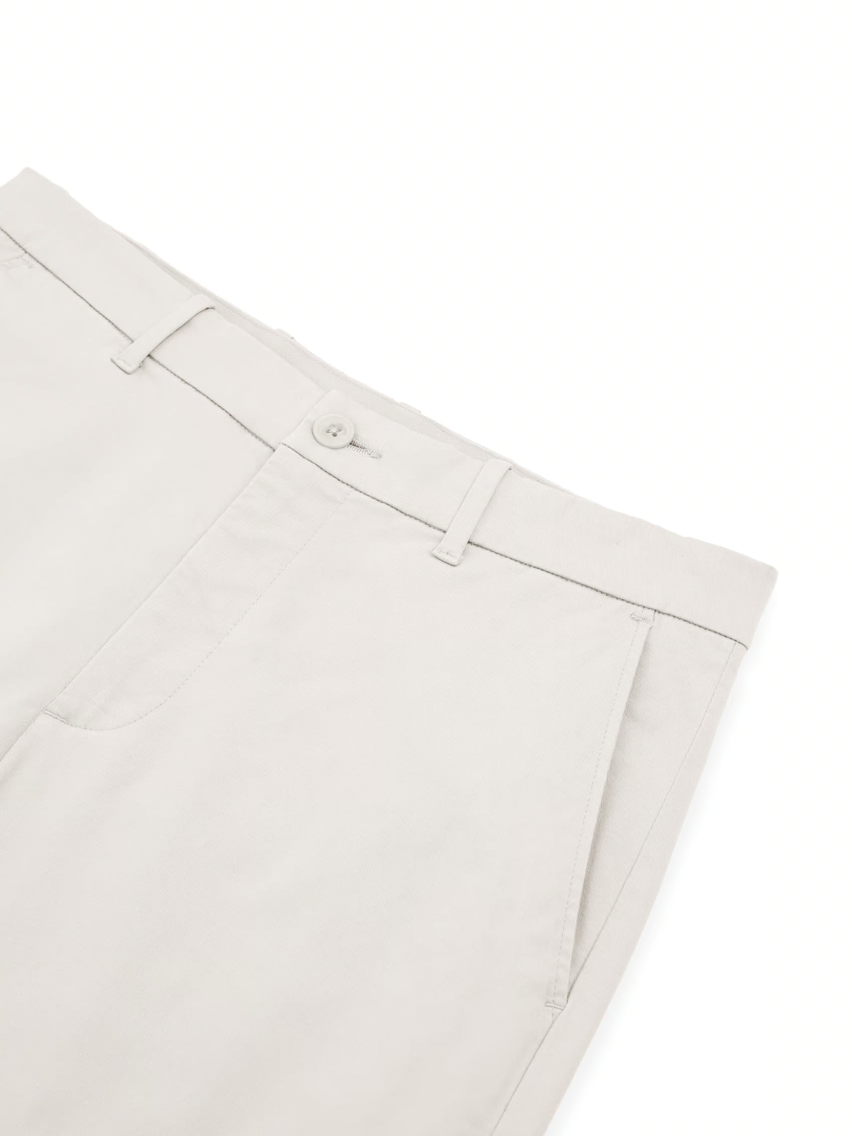 AIIZ Men's Chino Shorts with Elastic Waist