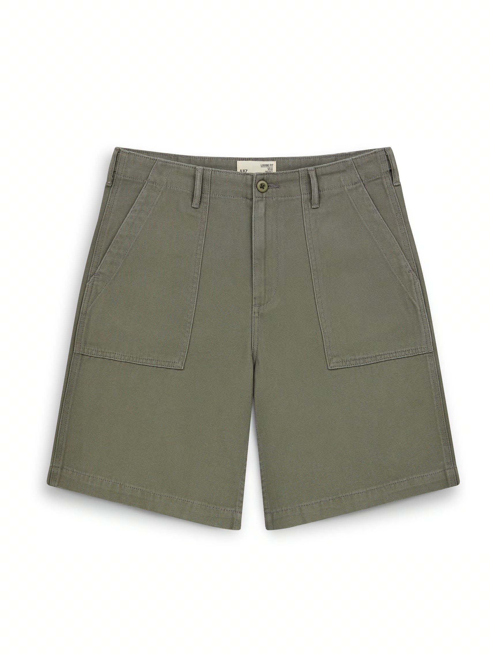 AIIZ Men's Loose Shorts (Olive / 30)