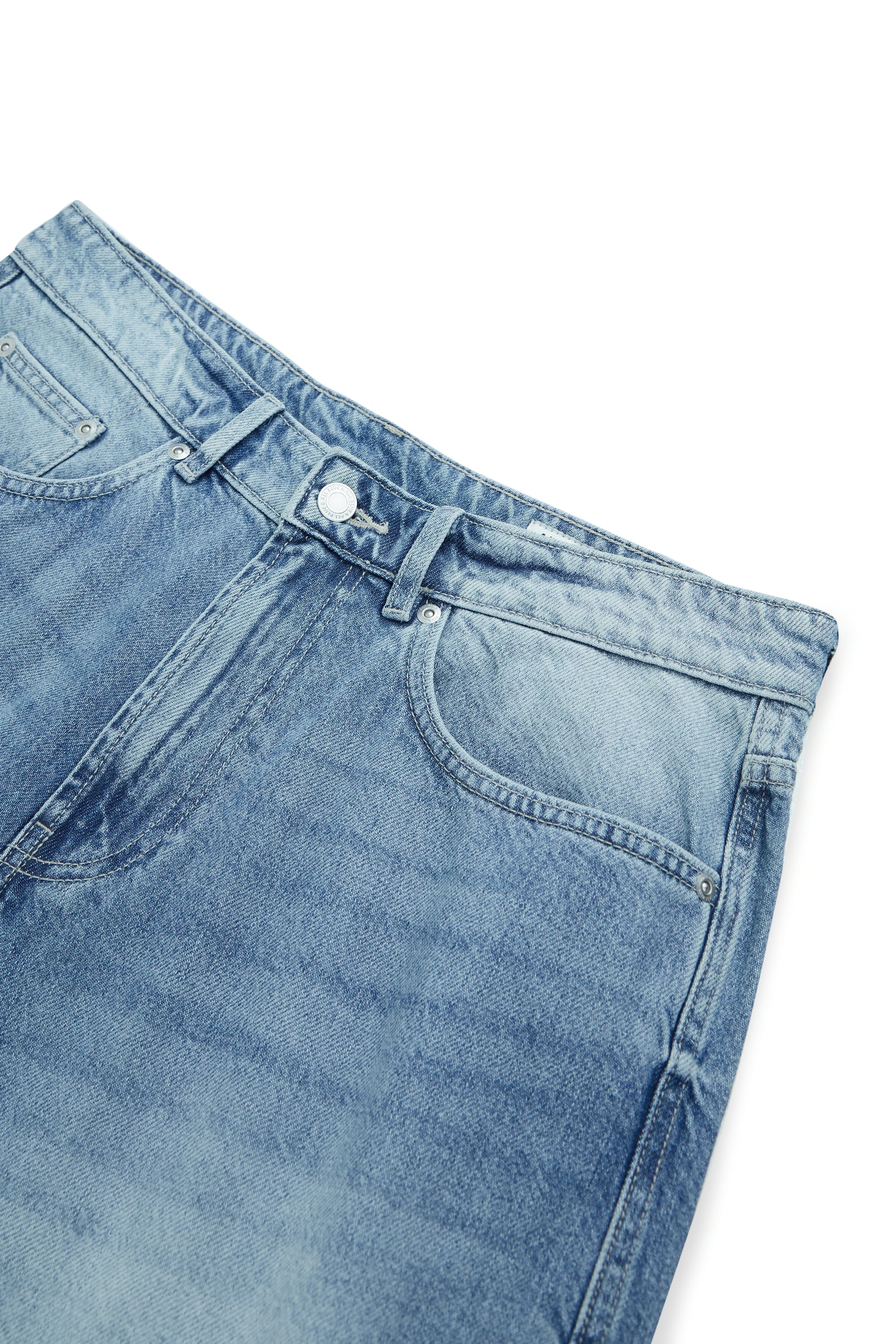 AIIZ Men's Denim Loose Shorts