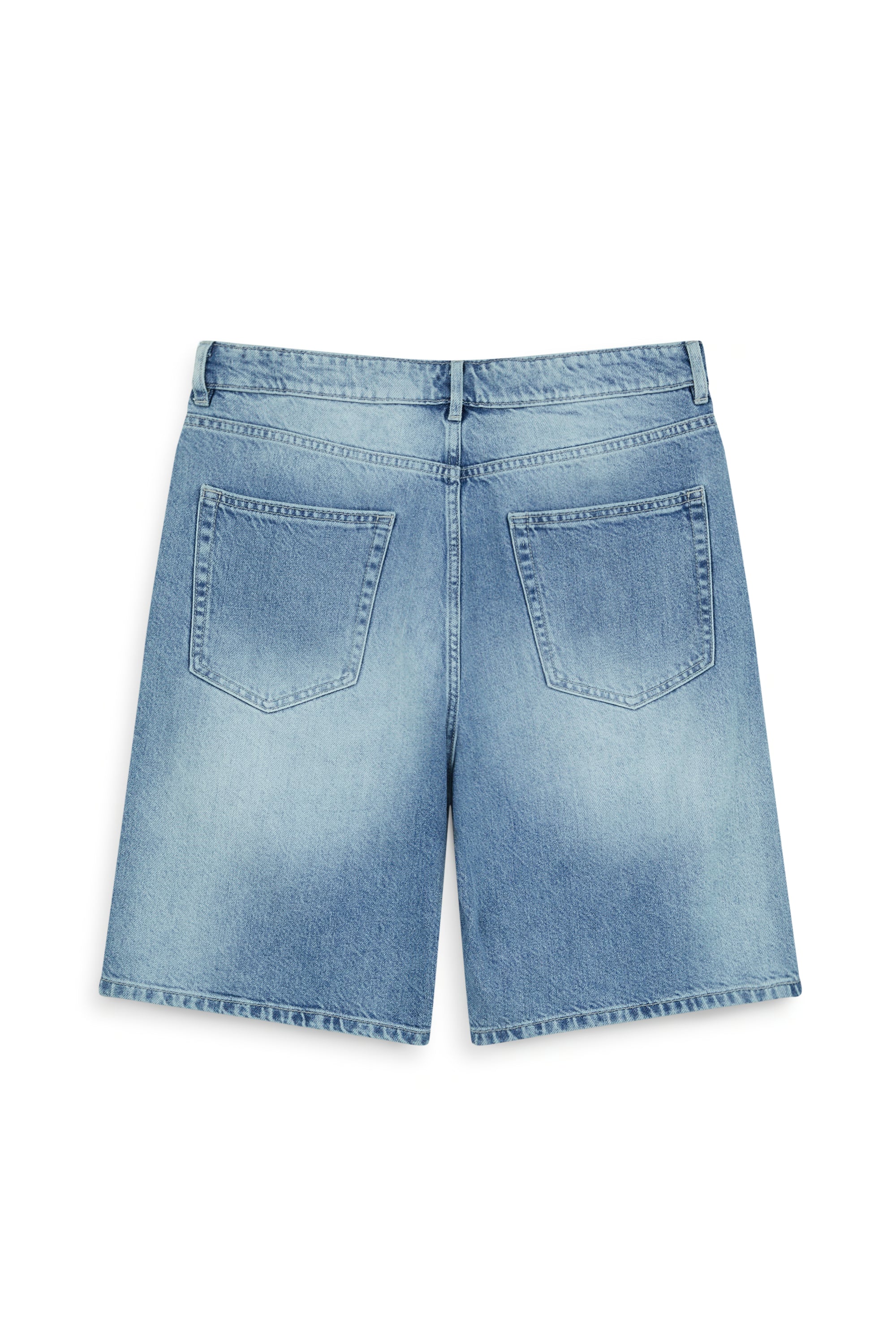 AIIZ Men's Denim Loose Shorts