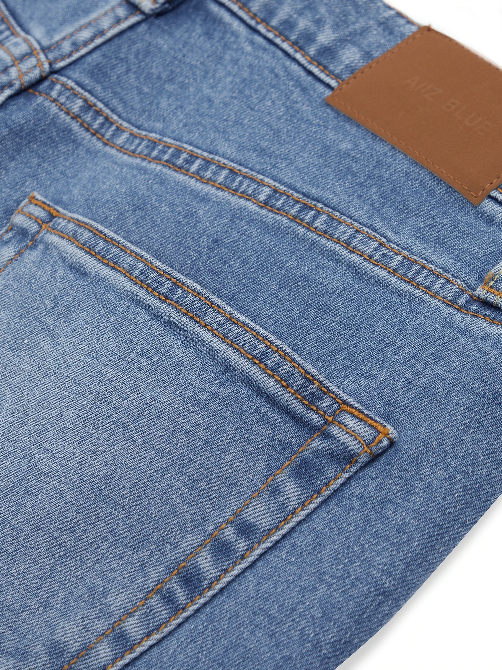 Men's Cotton Stretch Denim Shorts
