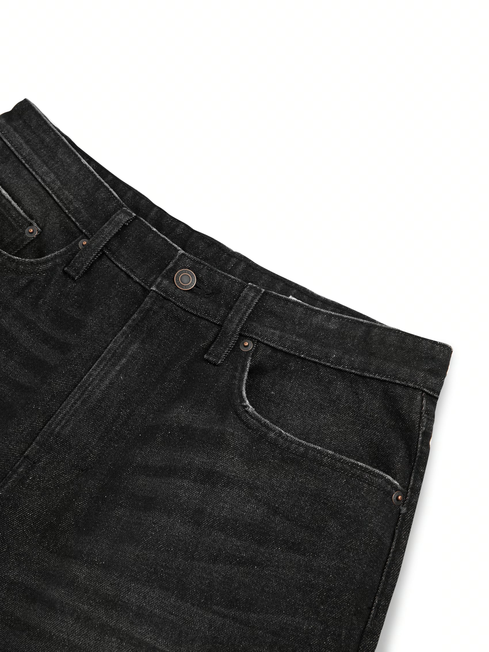 AIIZ Men's Denim Bermuda Shorts