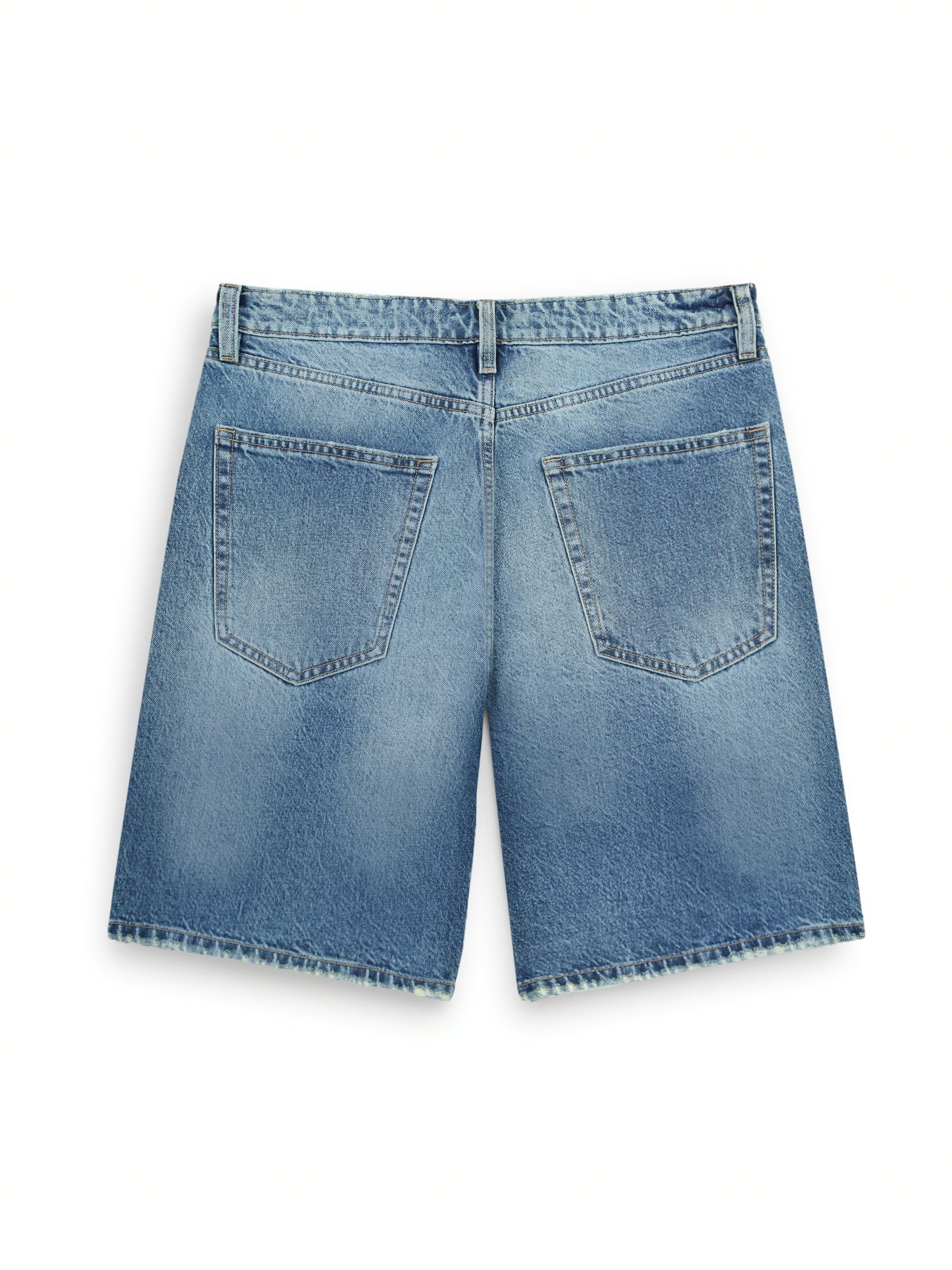 AIIZ Men's Denim Bermuda Shorts