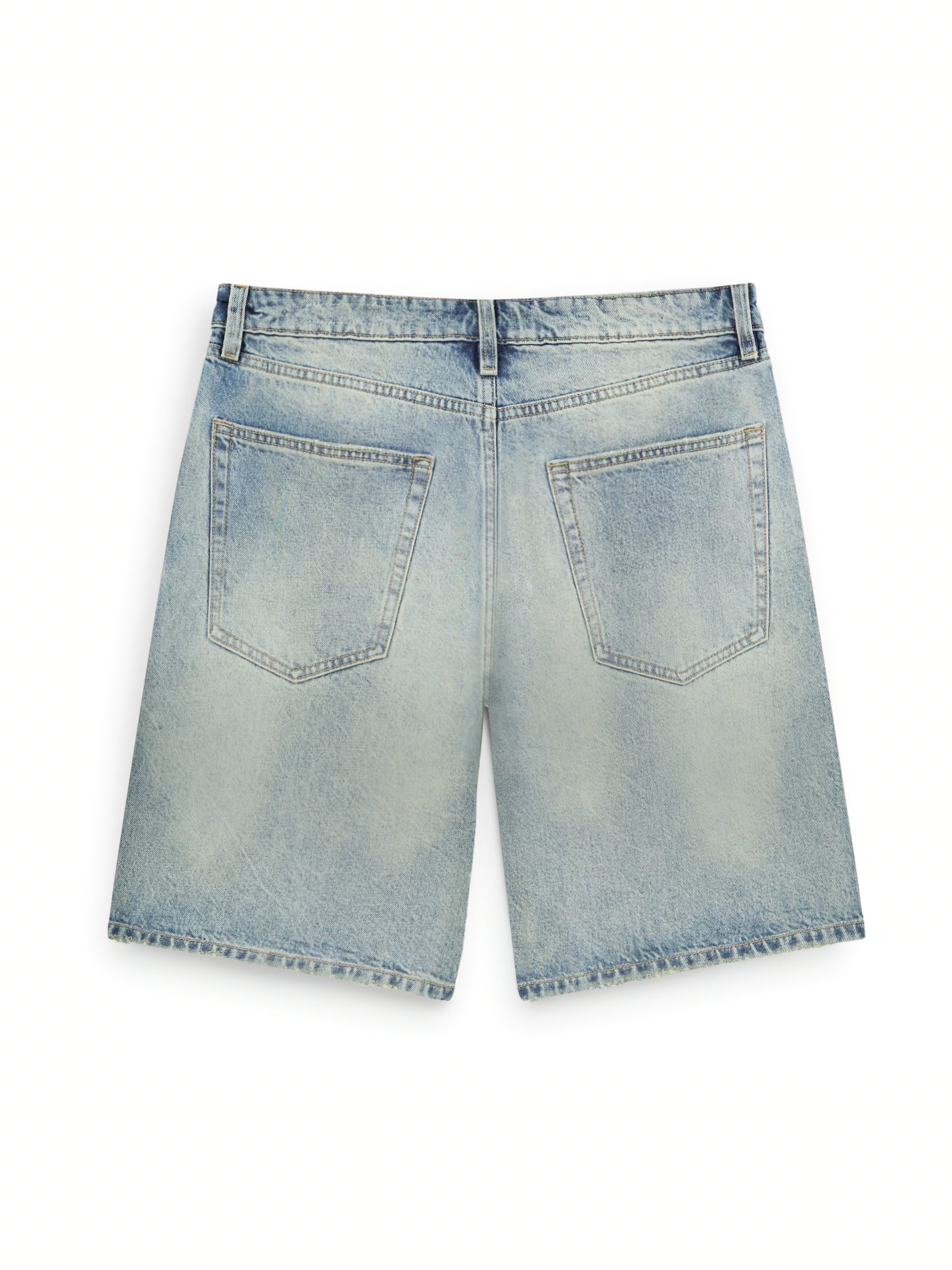 AIIZ Men's Denim Bermuda Shorts