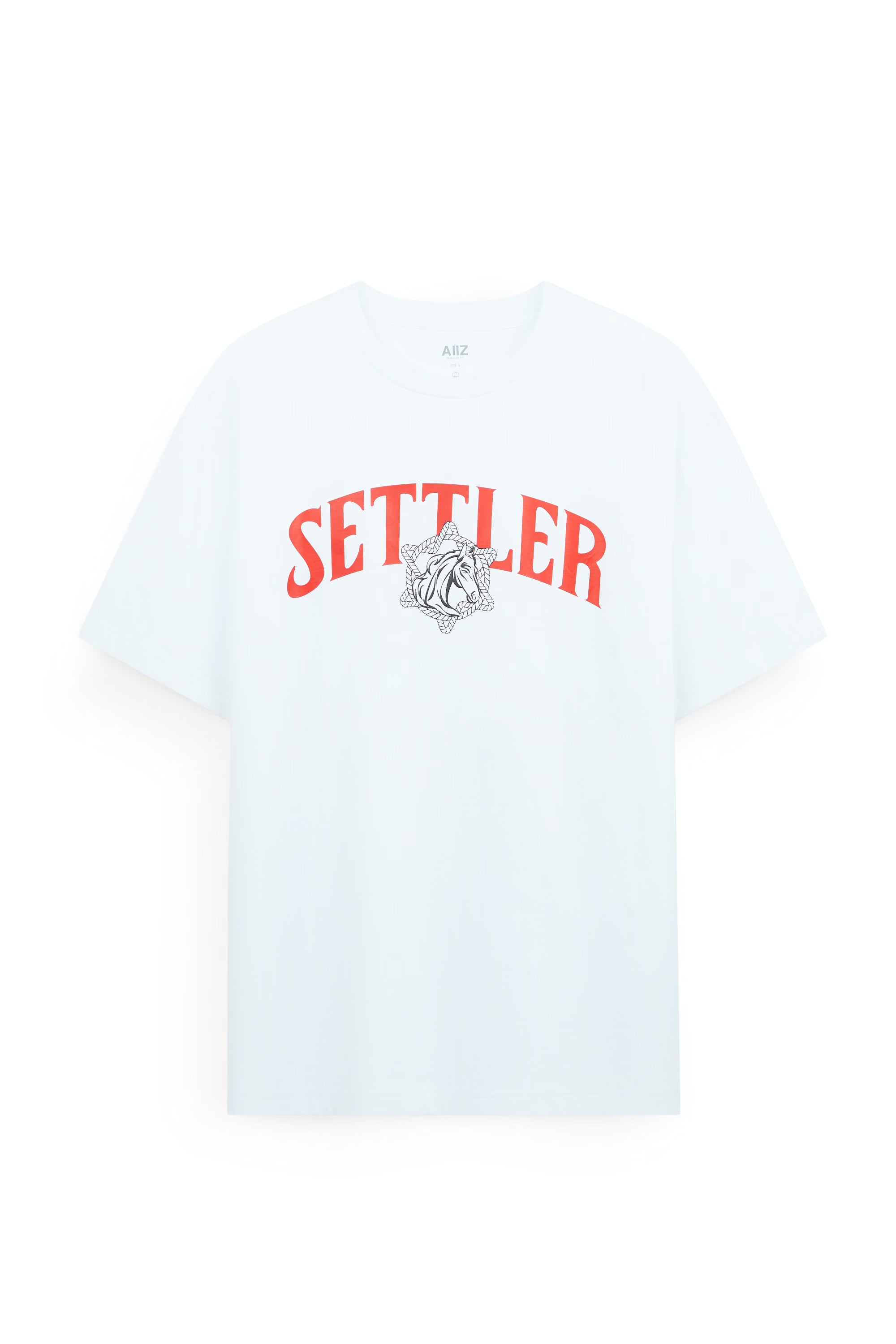 AIIZ Men's Graphic T-Shirt (White / S)