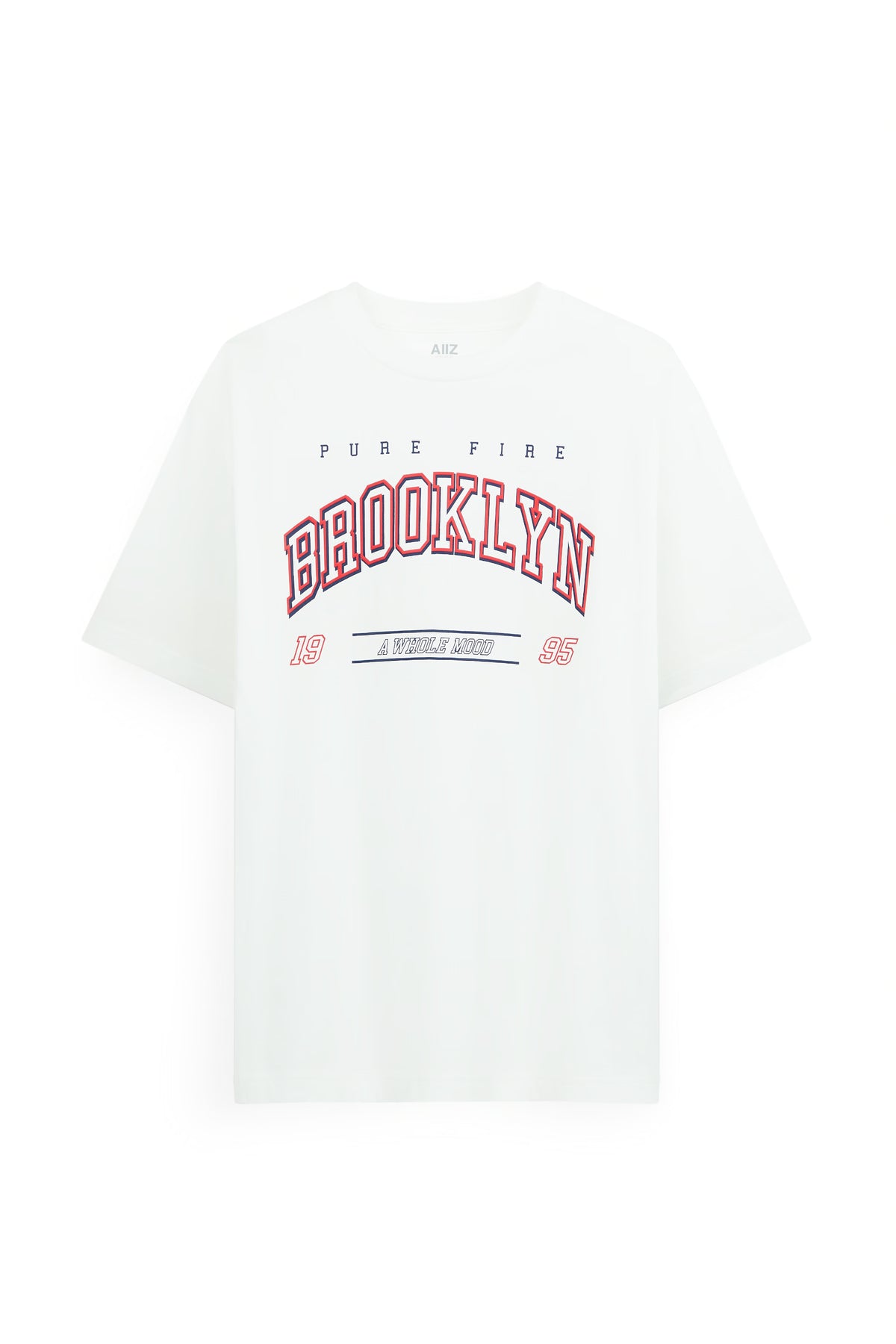 AIIZ Men's Graphic T-Shirt (White / S)