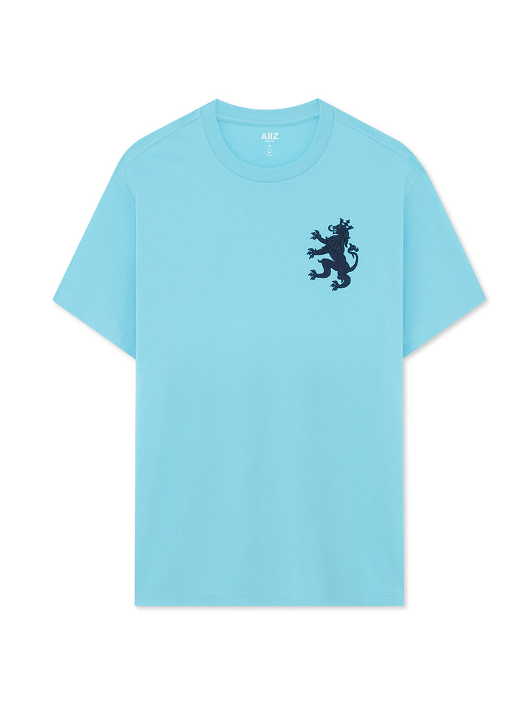 Men's Lion T-Shirt (Light Blue / S)