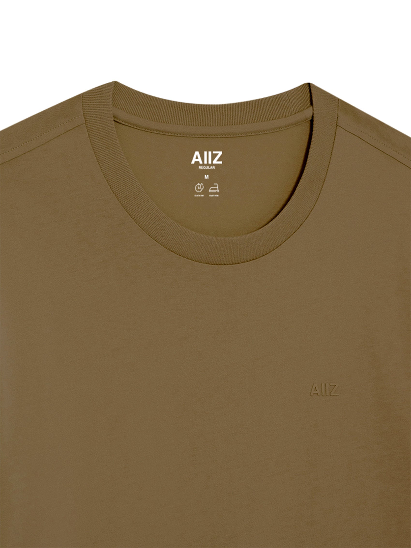 Men’s Cotton Polyester AIIZ Logo T-Shirt