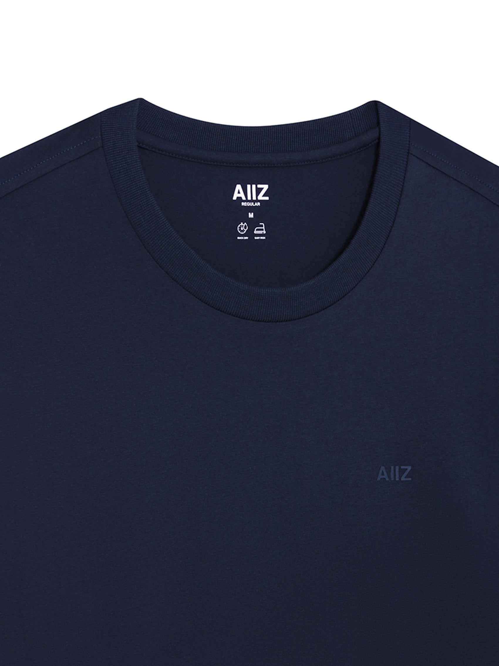 Men’s Cotton Polyester AIIZ Logo T-Shirt