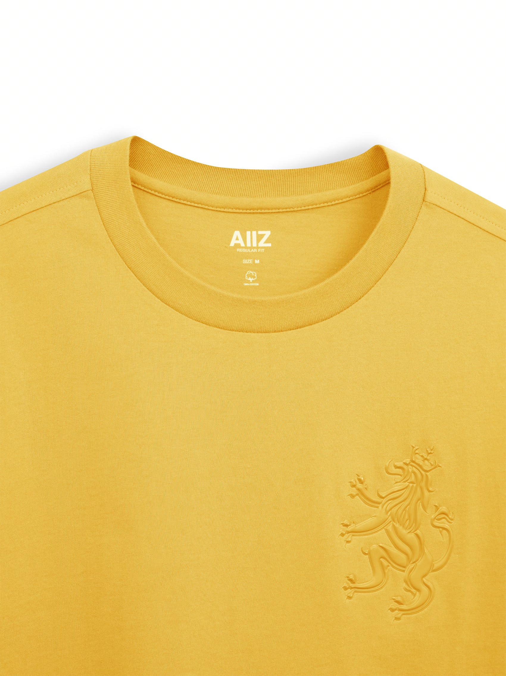AIIZ Men's Big Lion T-Shirt
