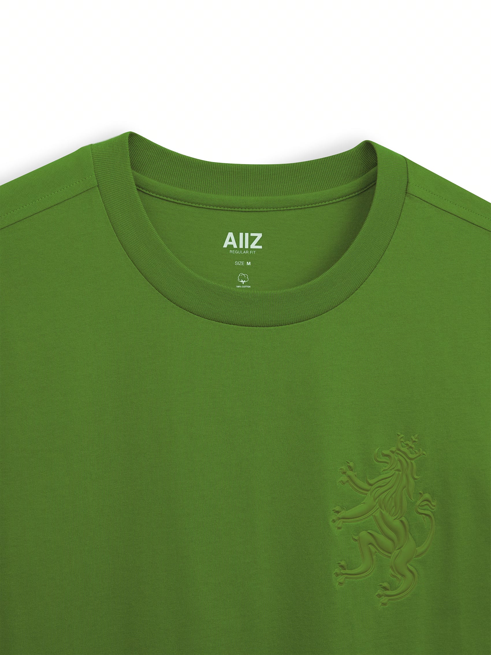 AIIZ Men's Big Lion T-Shirt