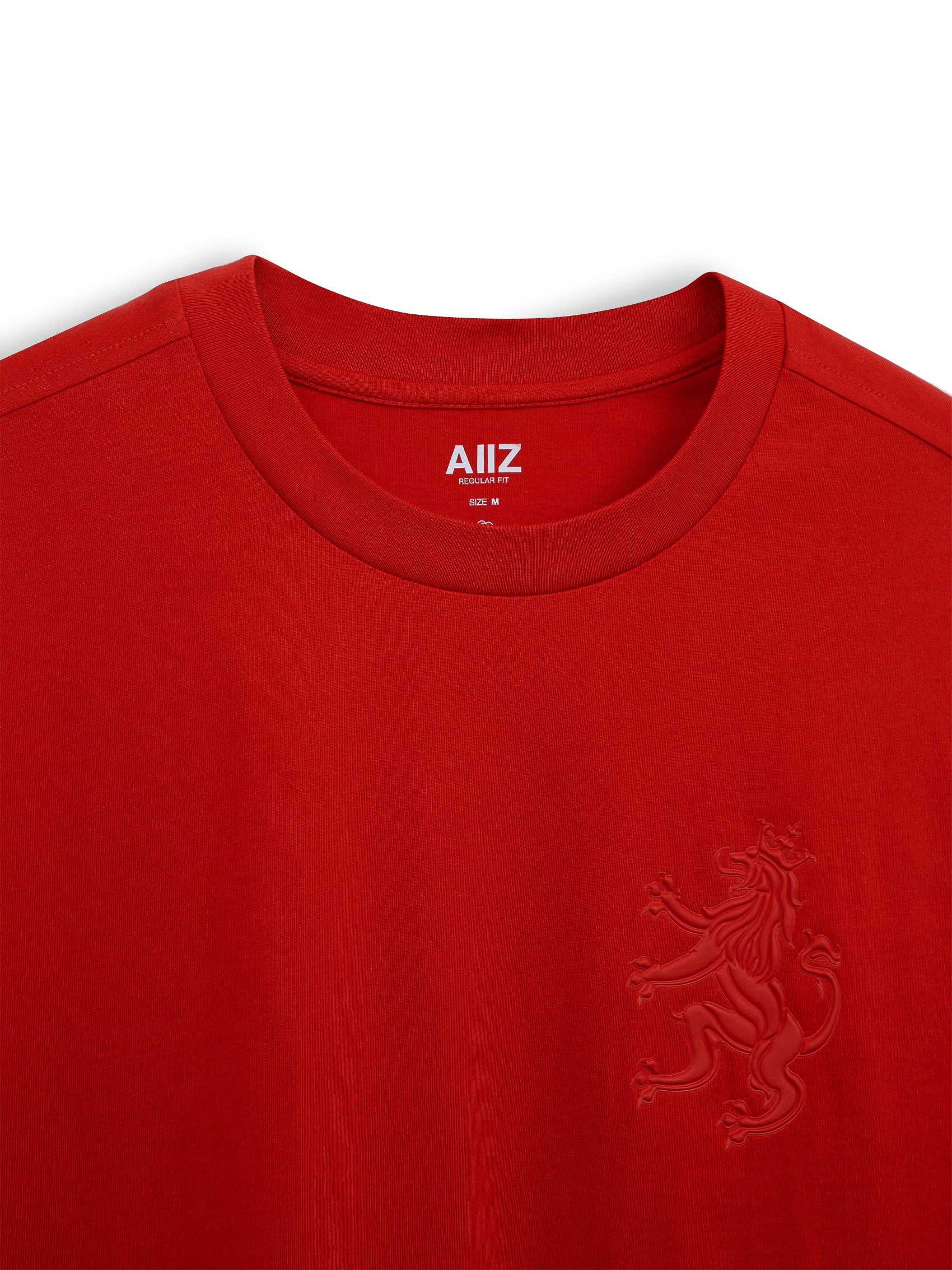 AIIZ Men's Big Lion T-Shirt