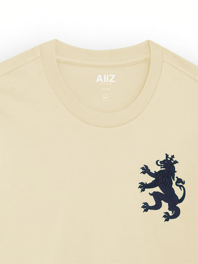 AIIZ Men's Big Lion T-Shirt