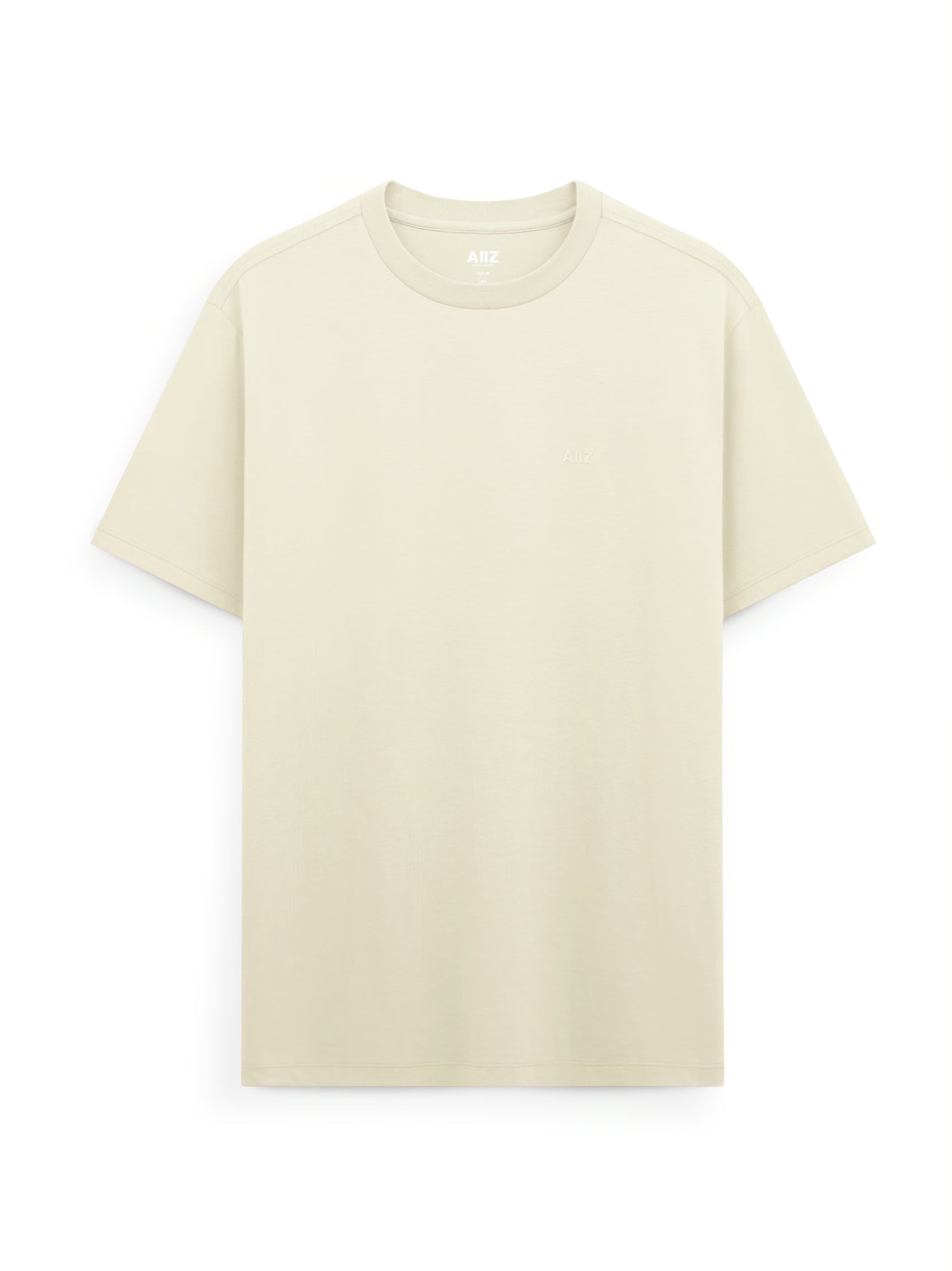 AIIZ Men's AIIZ Logo T-Shirt (Beige / S)
