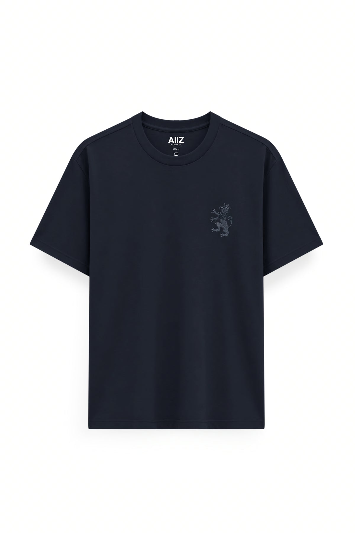 AIIZ Men's Lion Logo T-Shirt