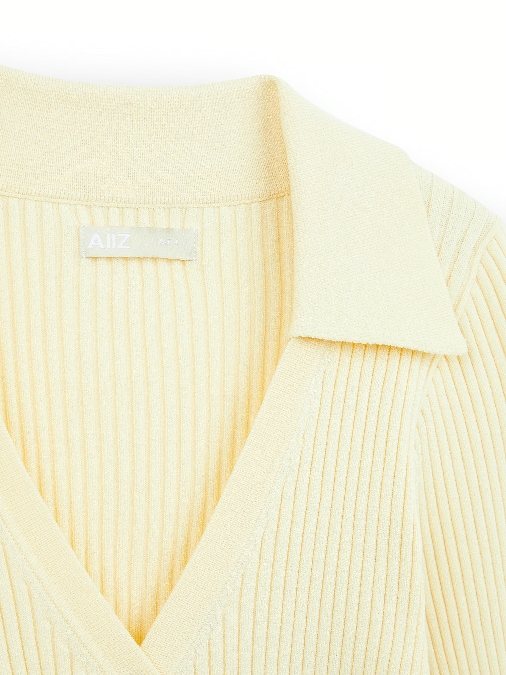 AIIZ Women's Rib-Knit Cardigan