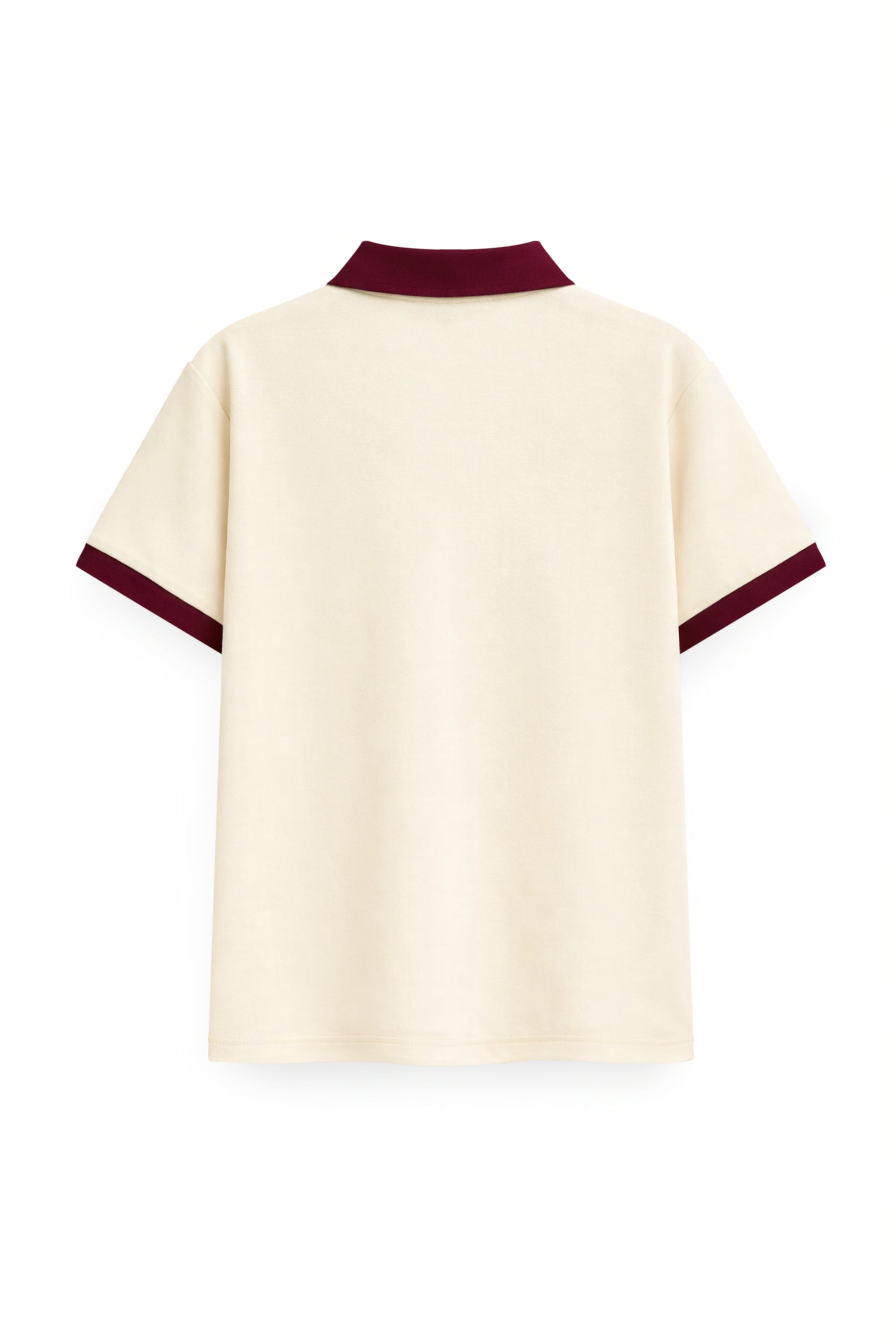 AIIZ Women’s Contrast Collar Polo Shirt