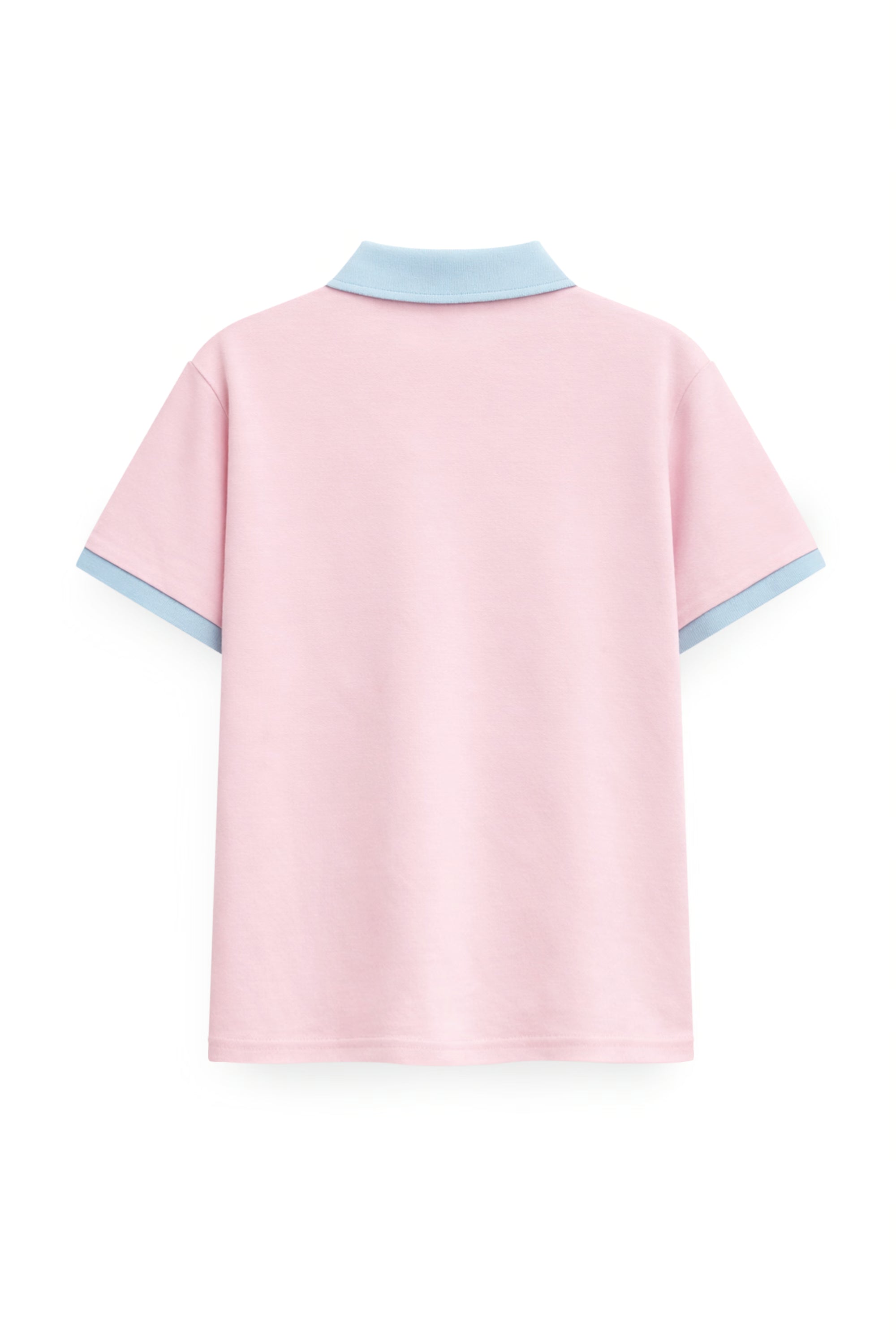 AIIZ Women’s Contrast Collar Polo Shirt