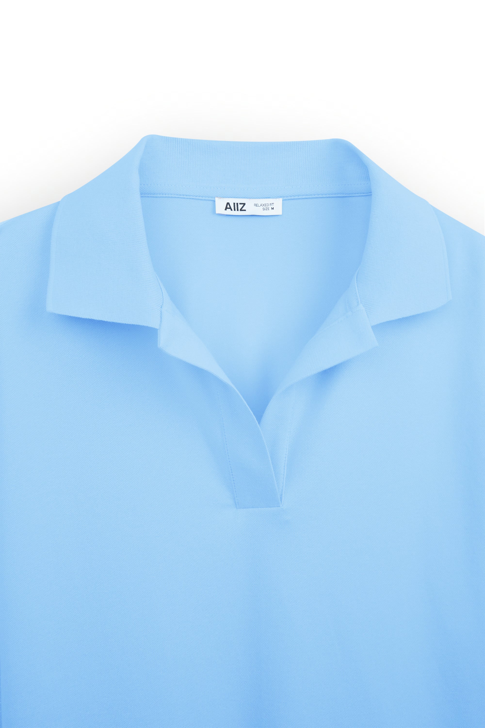 AIIZ Women's V-Neck Polo Shirt