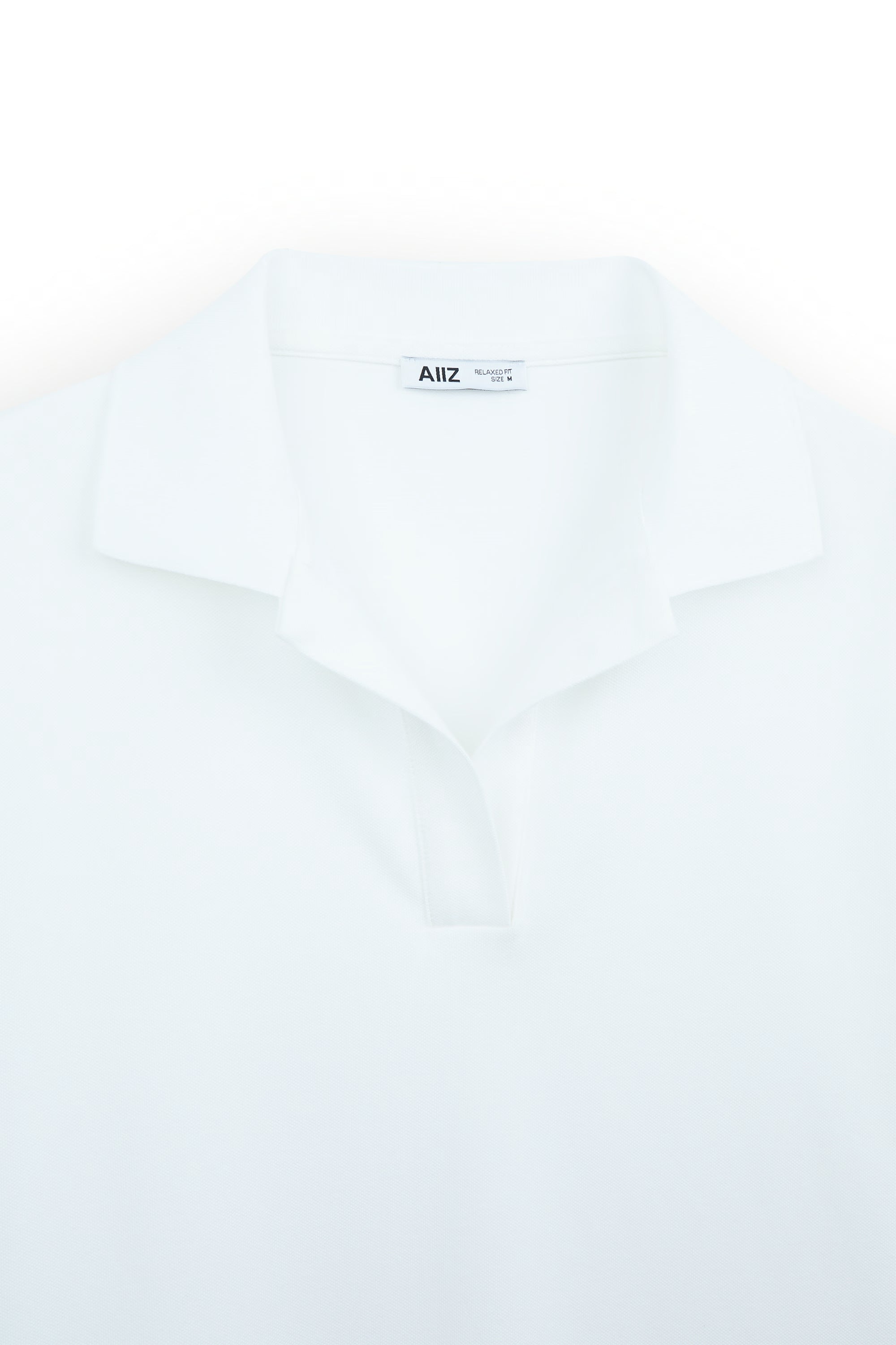 AIIZ Women's V-Neck Polo Shirt