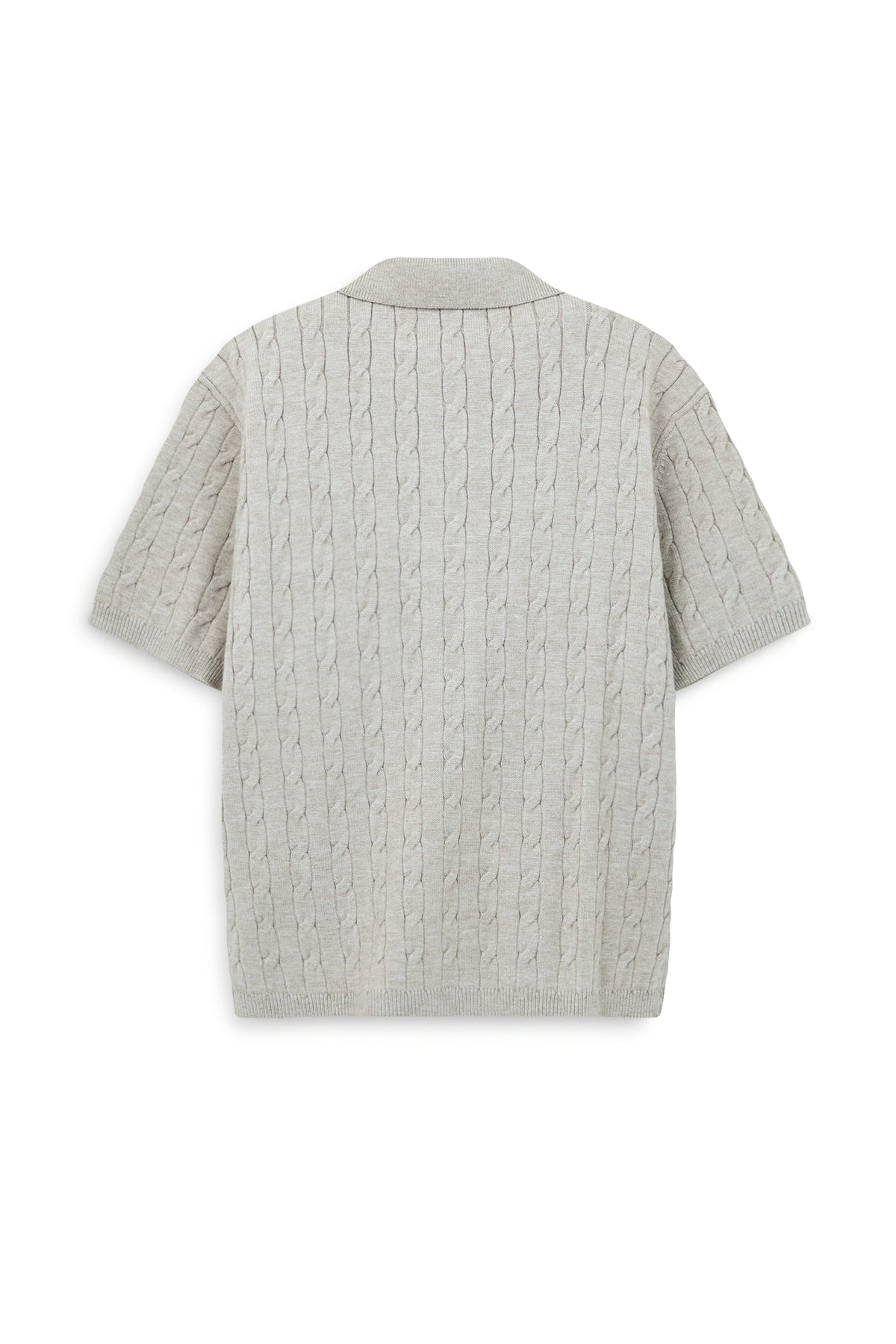 Women's Urban Weaver Cable Knit Short Sleeve Cardigan