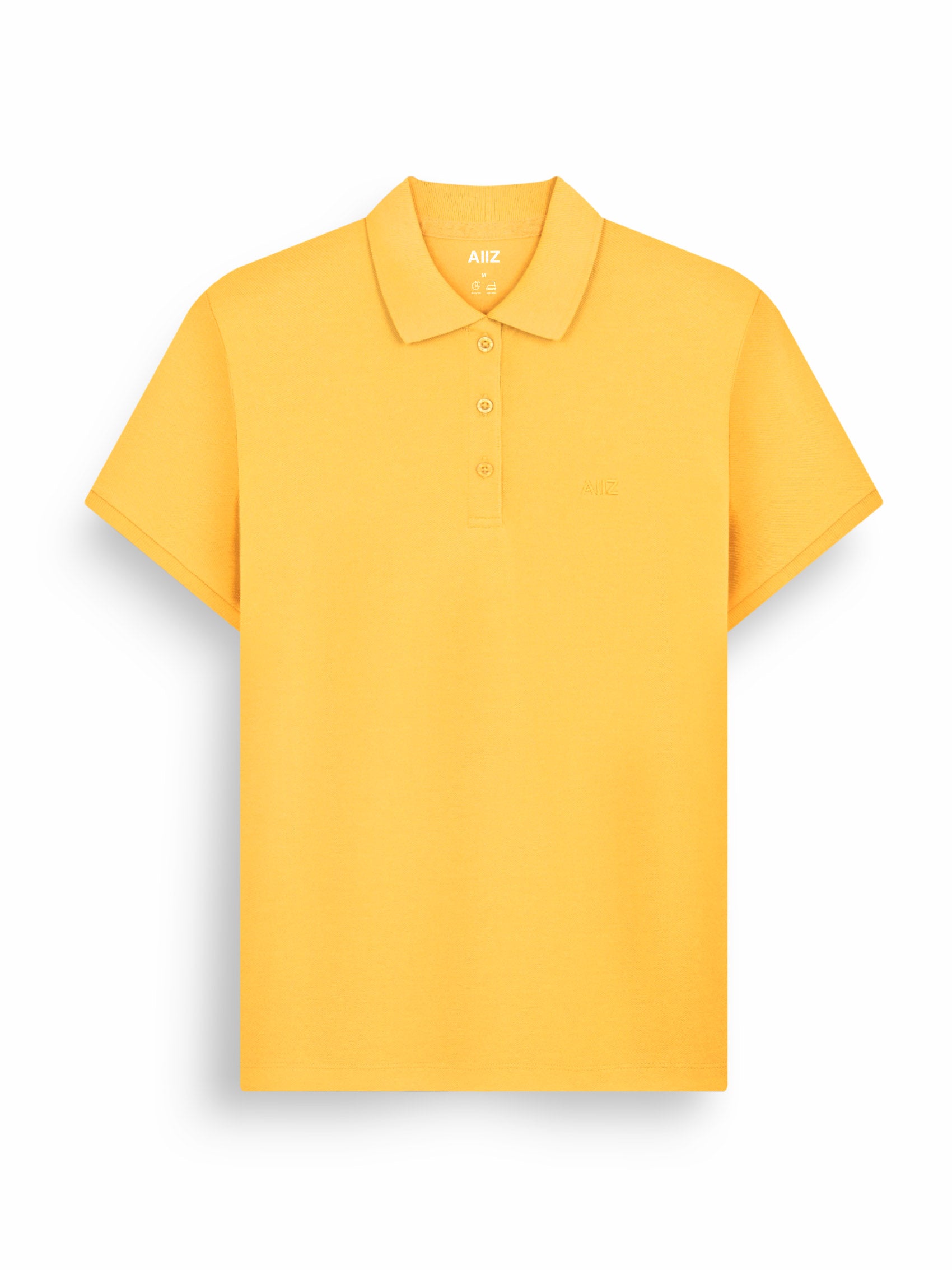 AIIZ Women’s Logo Polo Shirt Cotton Polyester