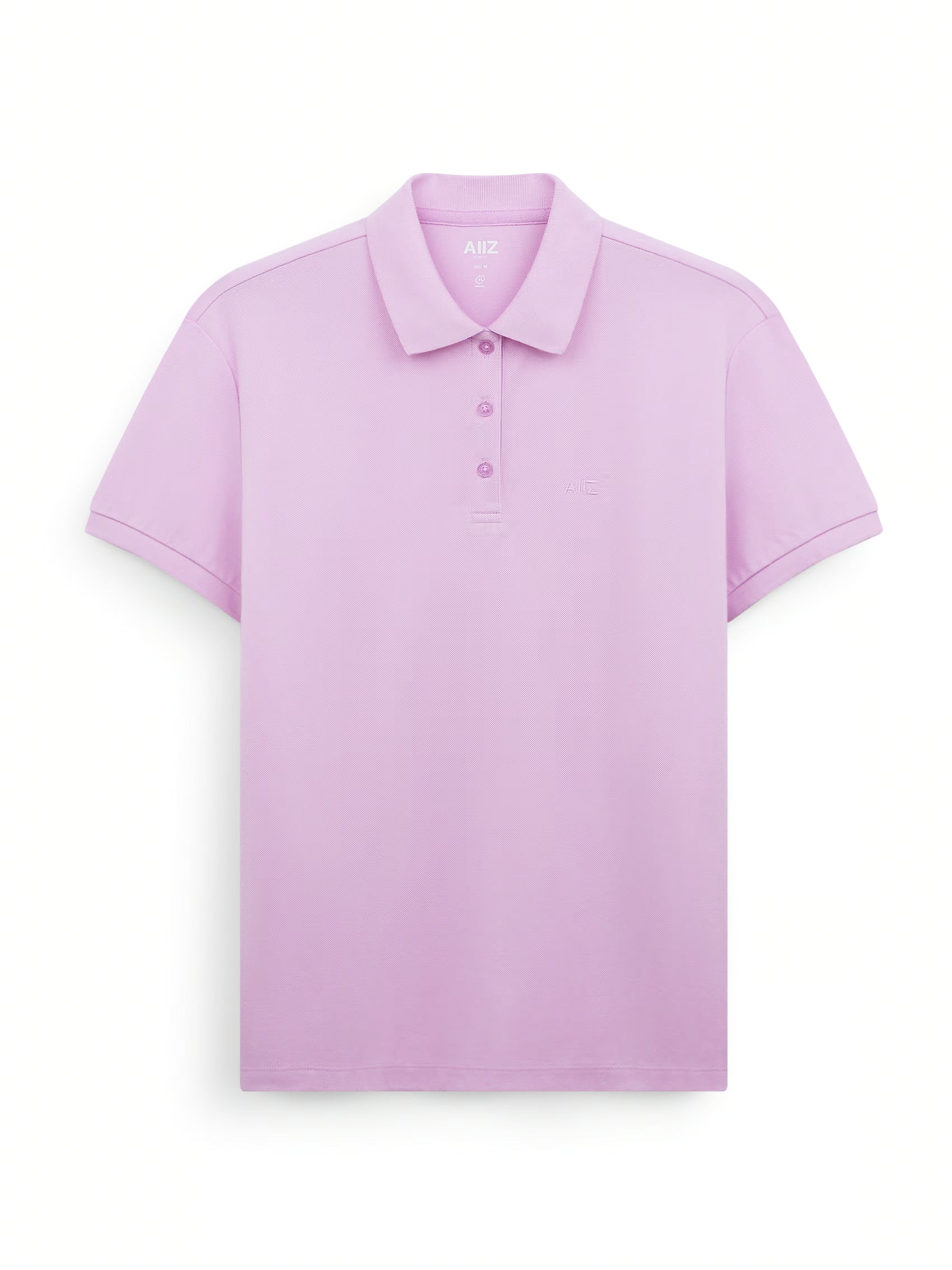 AIIZ Women’s Logo Polo Shirt Cotton Polyester