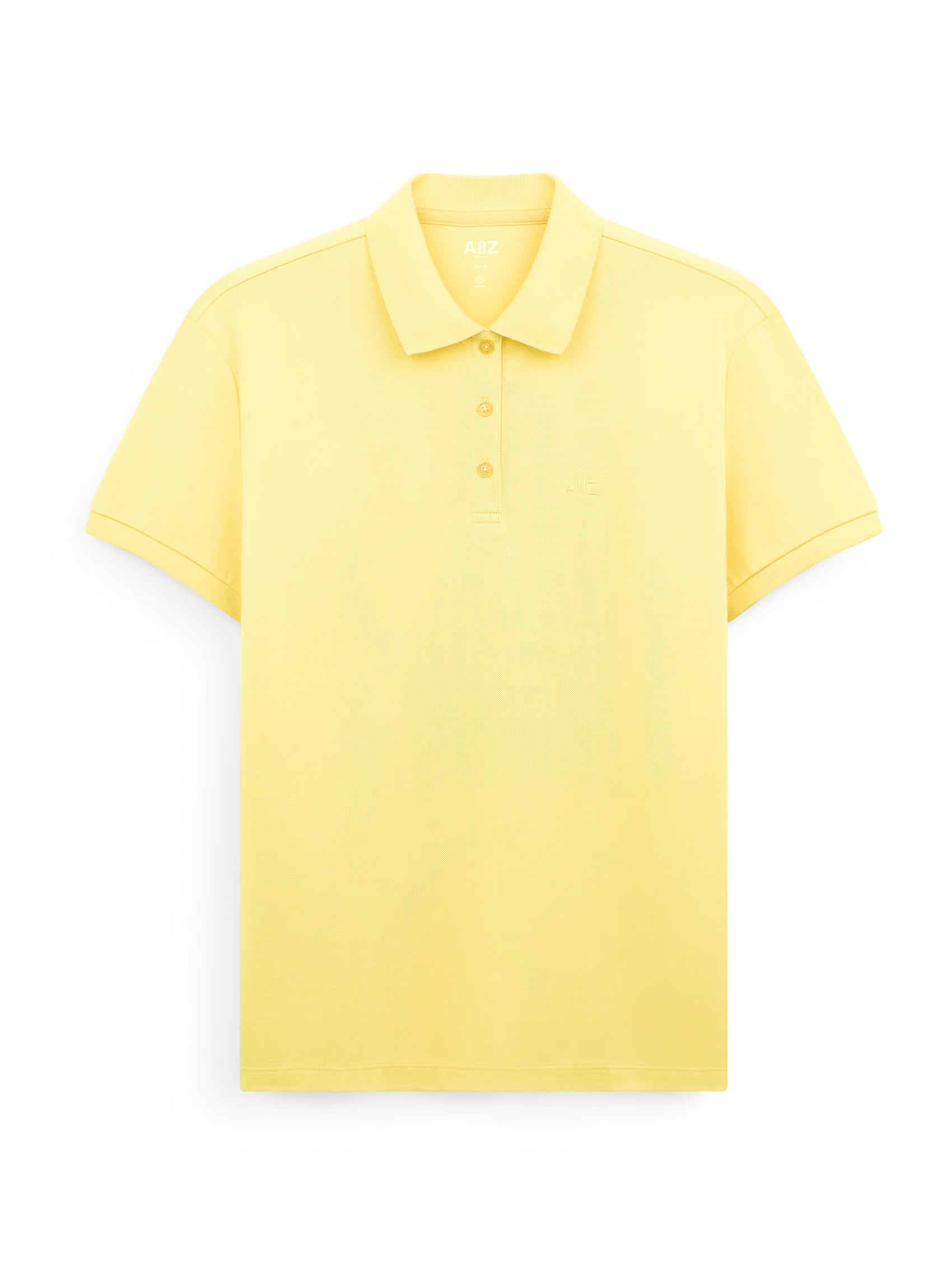AIIZ Women’s Logo Polo Shirt Cotton Polyester