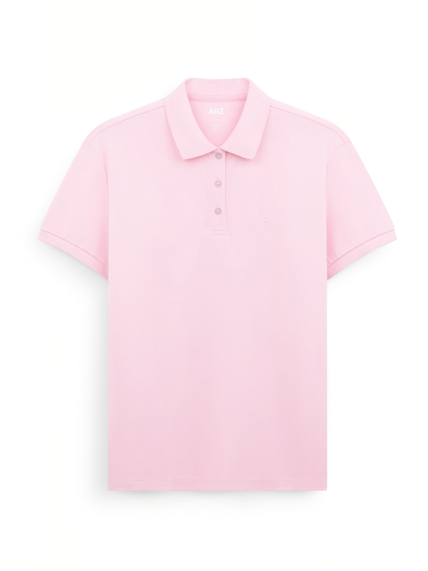 AIIZ Women’s Logo Polo Shirt Cotton Polyester