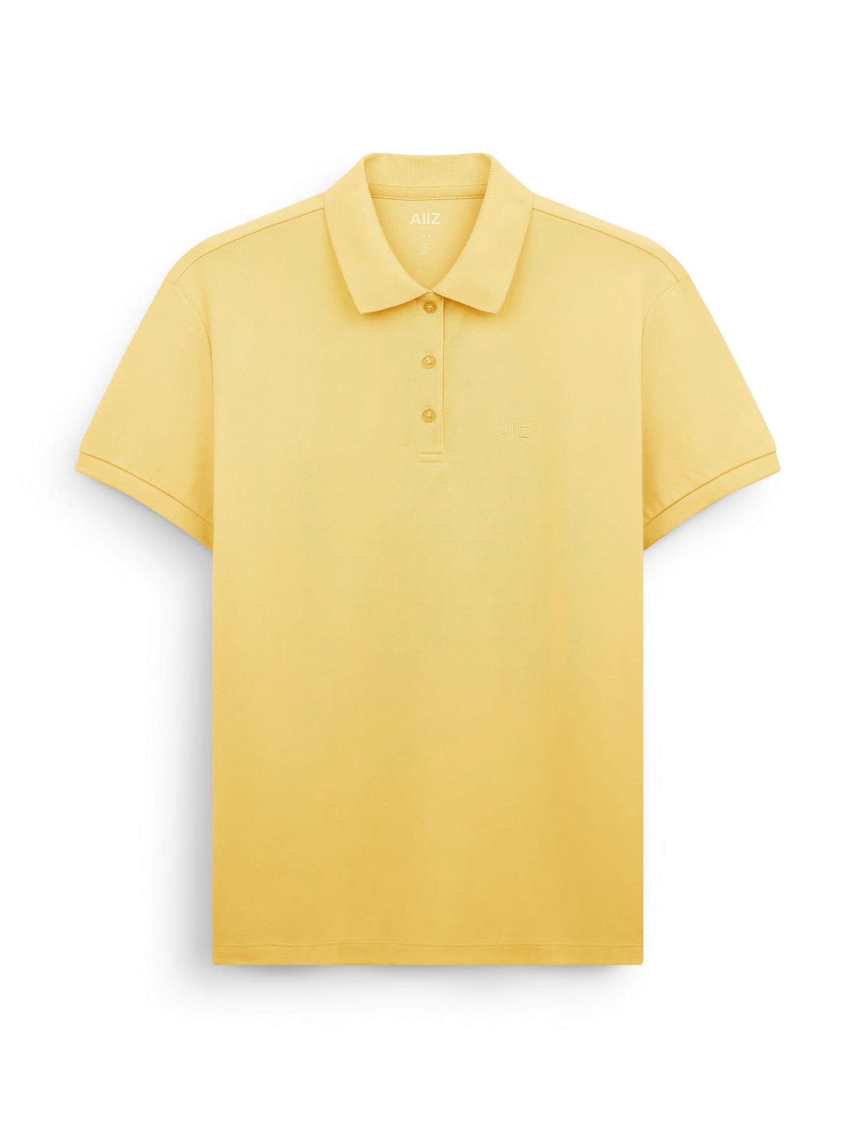 AIIZ Women’s Logo Polo Shirt Cotton Polyester