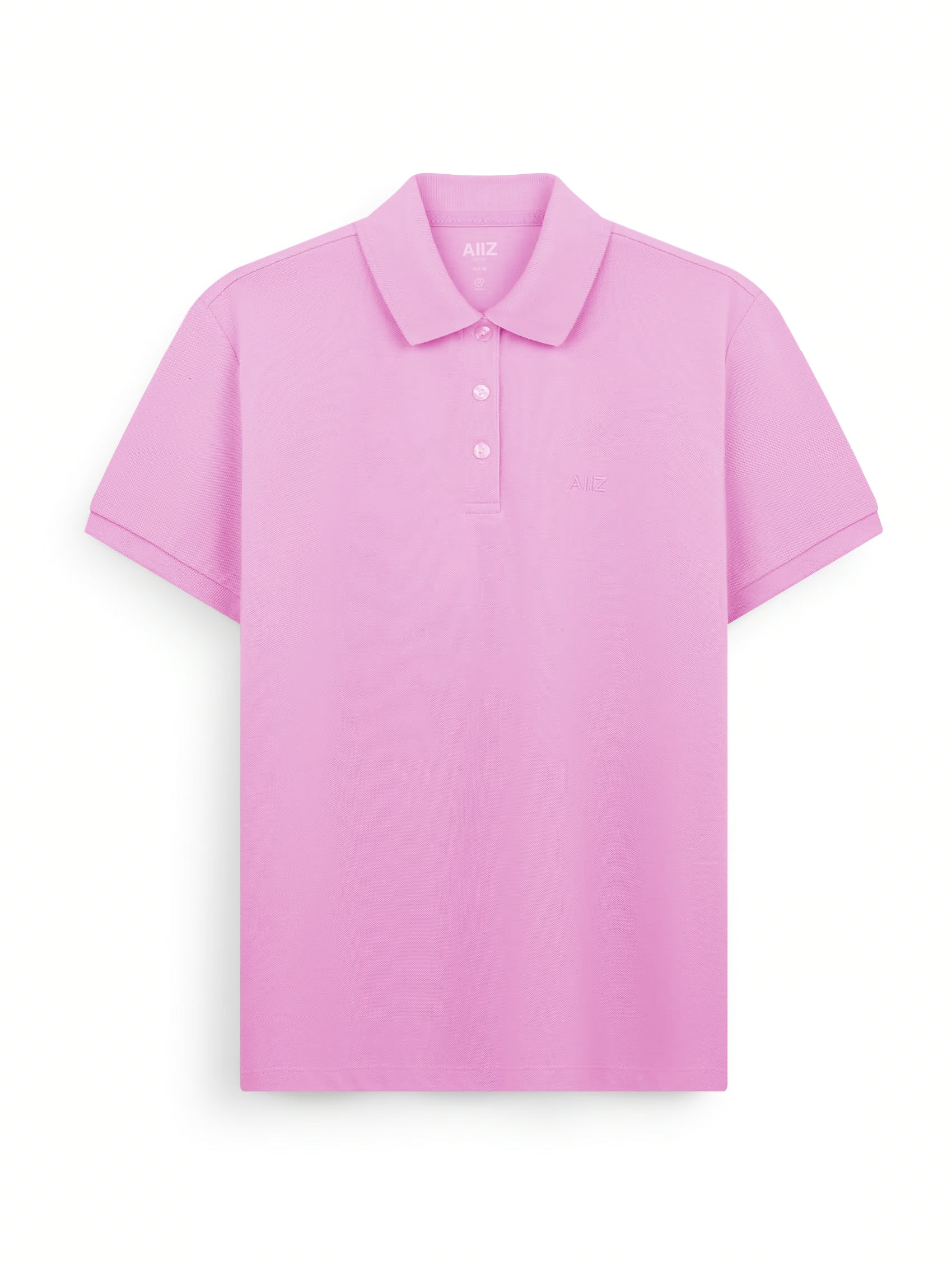 AIIZ Women’s Logo Polo Shirt Cotton Polyester