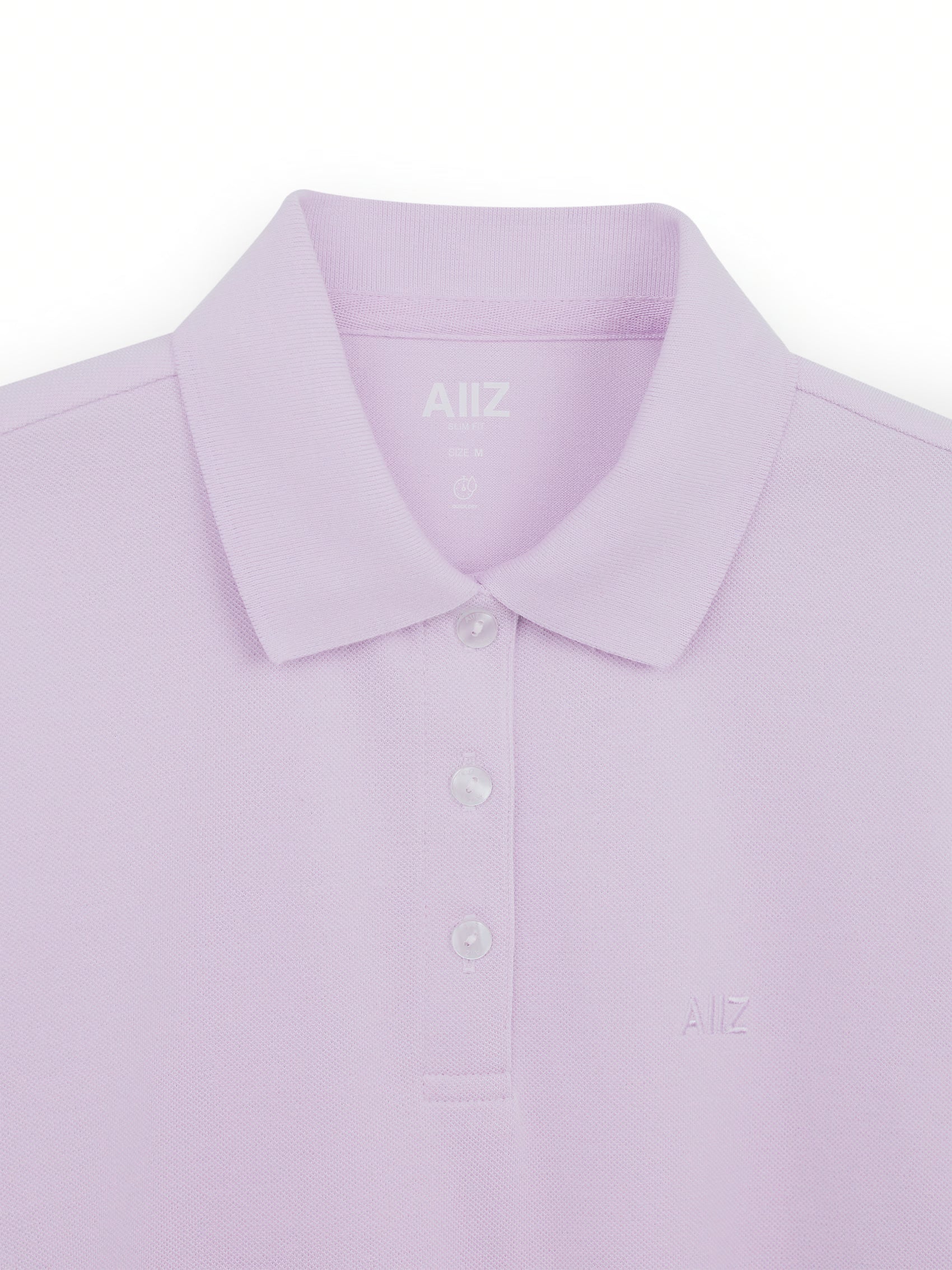 AIIZ Women’s Logo Polo Shirt Cotton Polyester