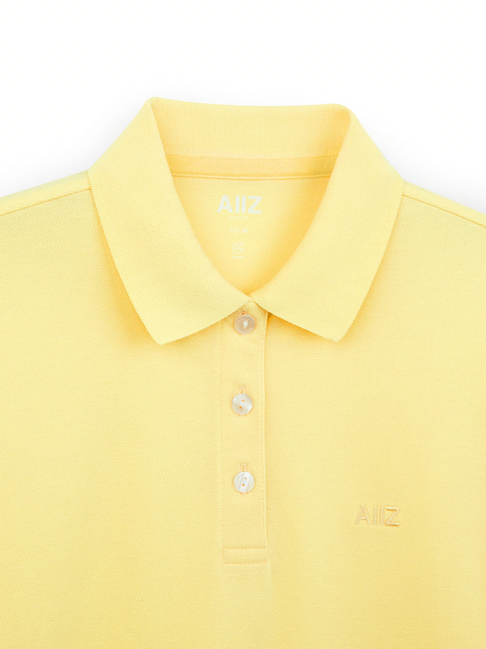 AIIZ Women’s Logo Polo Shirt Cotton Polyester