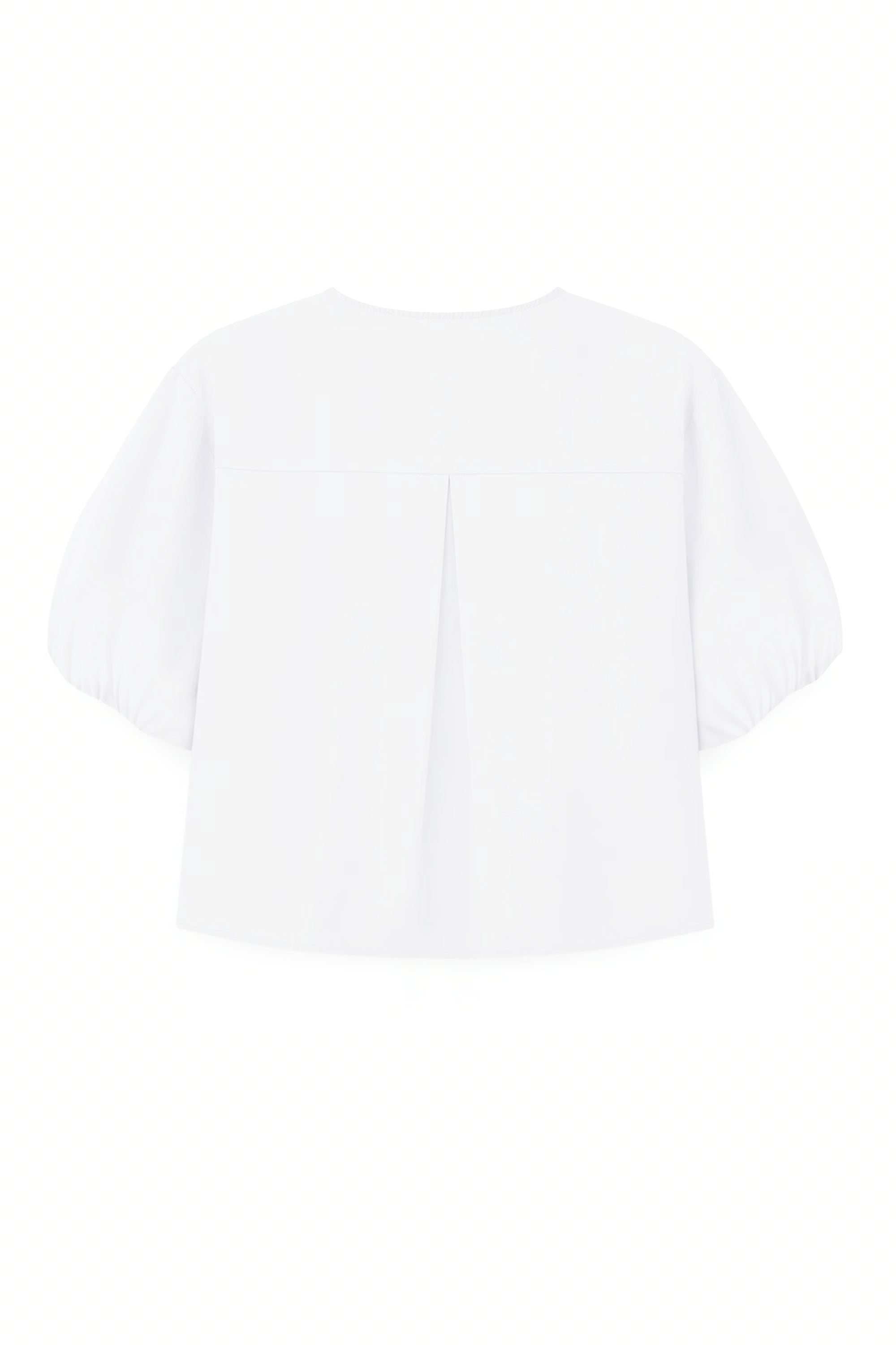 AIIZ Women's Short Sleeve Blouse with ruffles