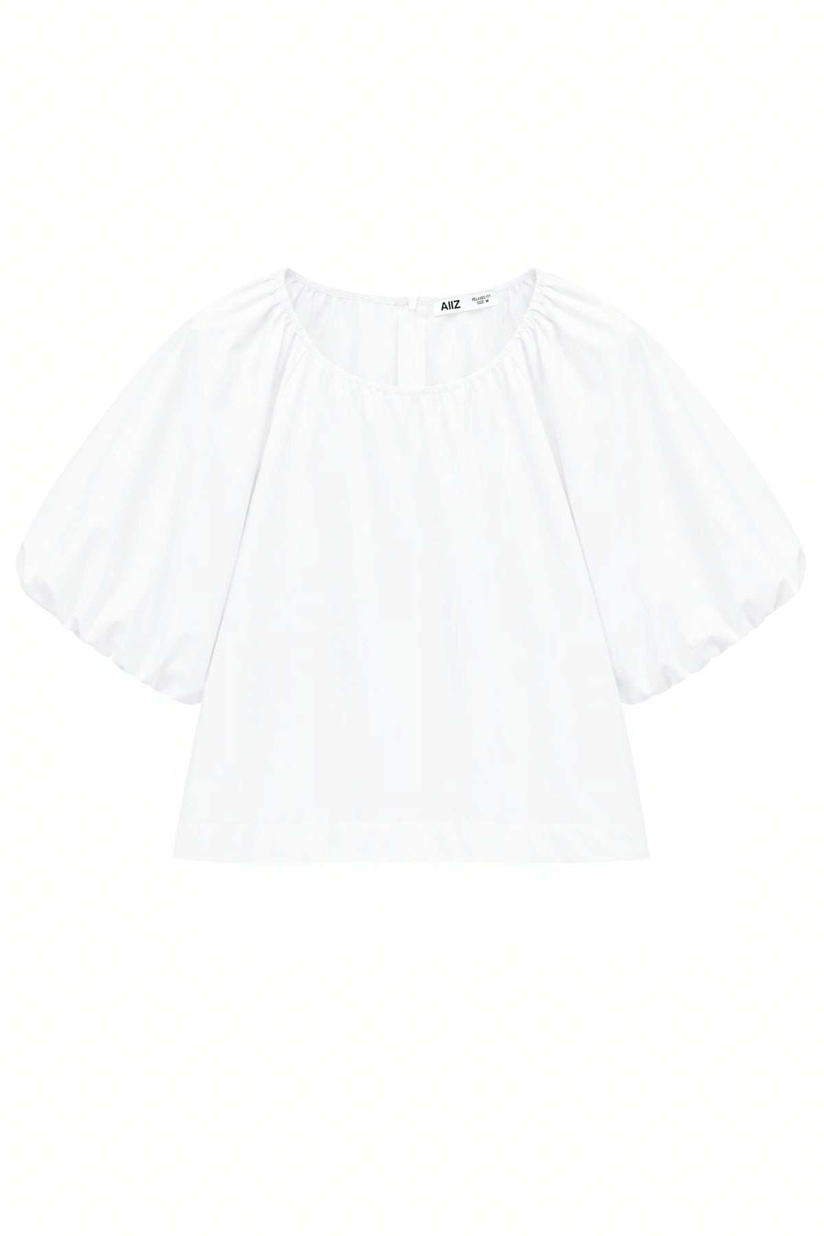 AIIZ Women's Puff Sleeved Blouse