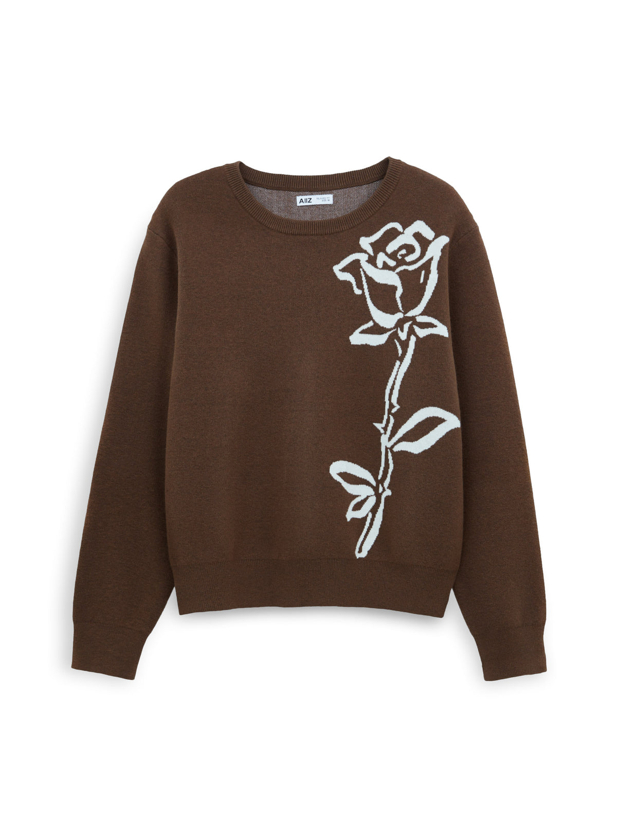 AIIZ Women's Rose Sweater
