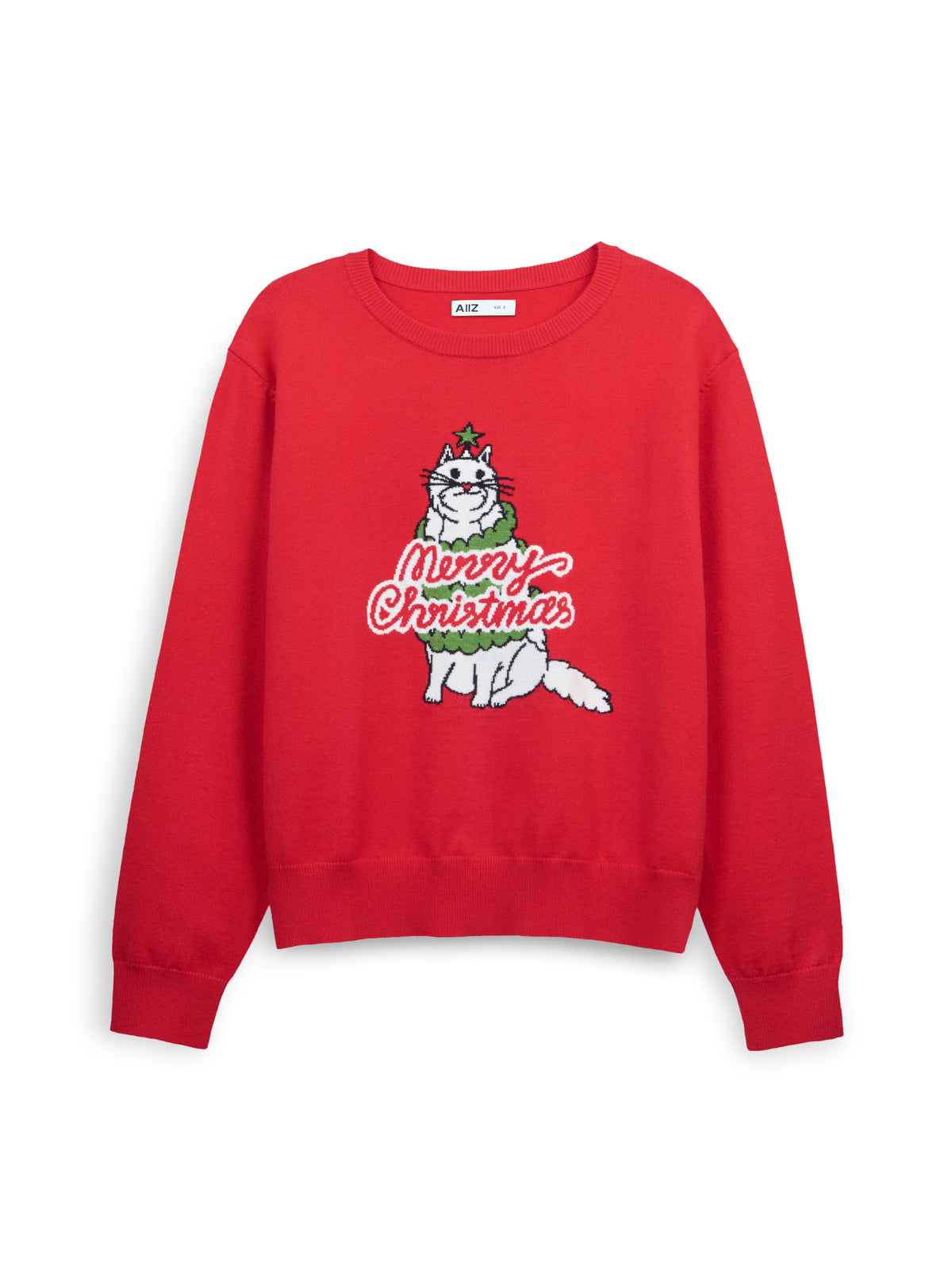AIIZ Women's Tis’ Jolly Season Sweater
