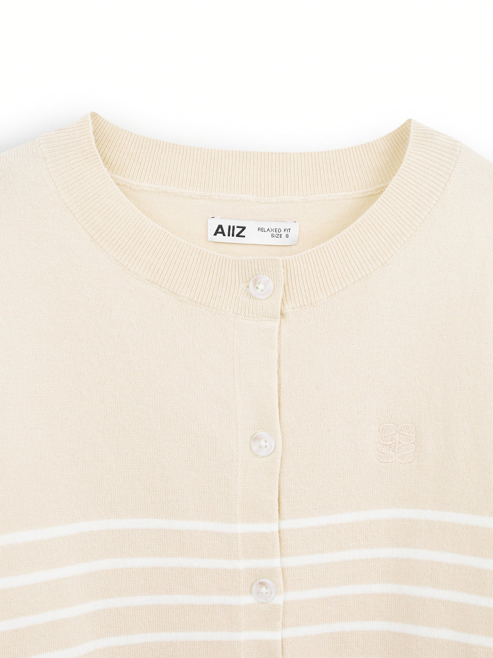 AIIZ Women's Stripe Cardigan