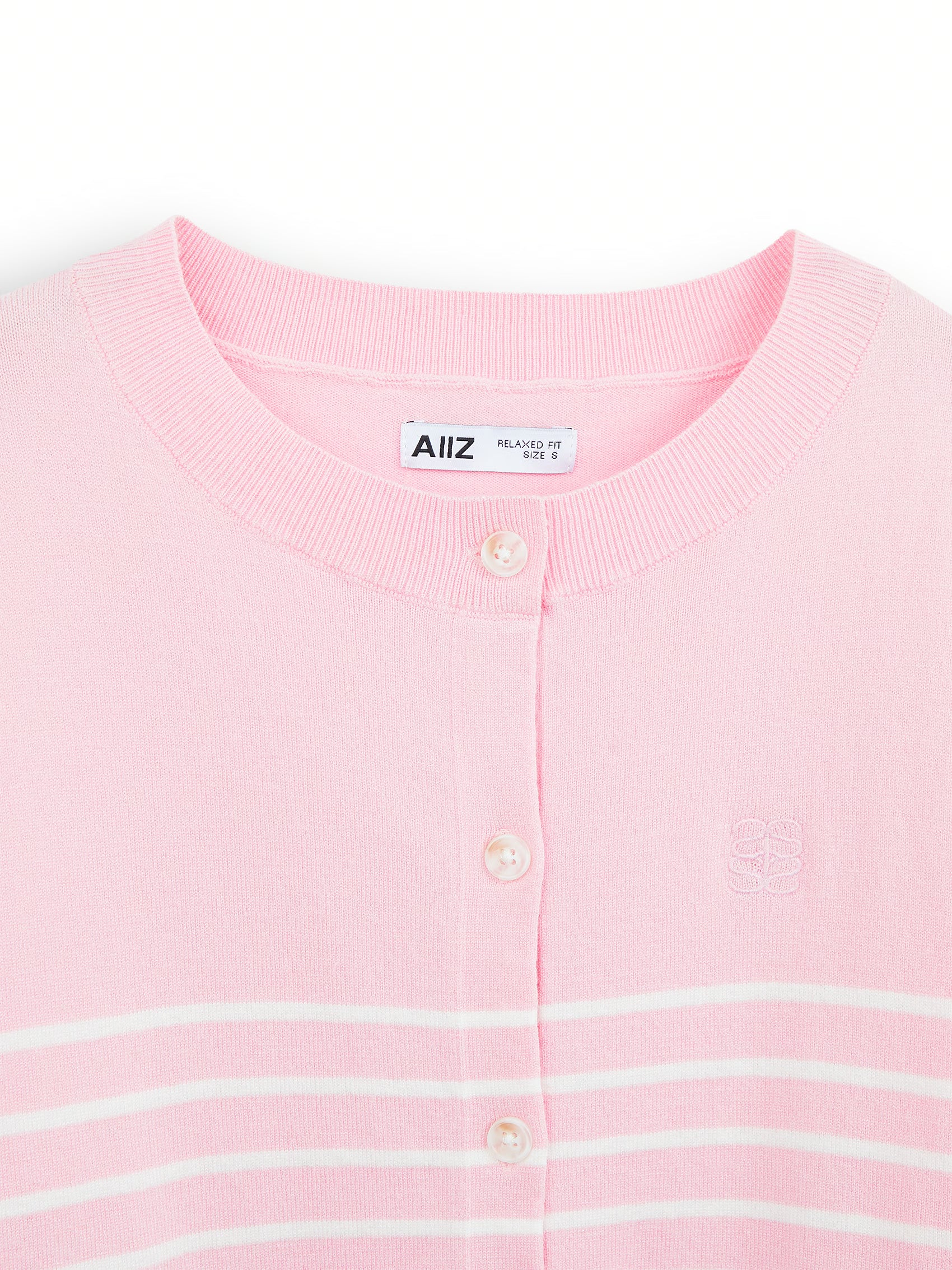 AIIZ Women's Stripe Cardigan