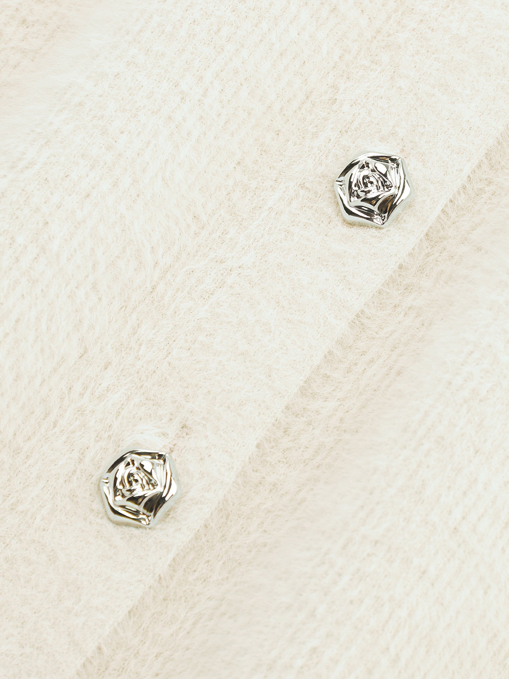 AIIZ Women's Fluffy Cardigan