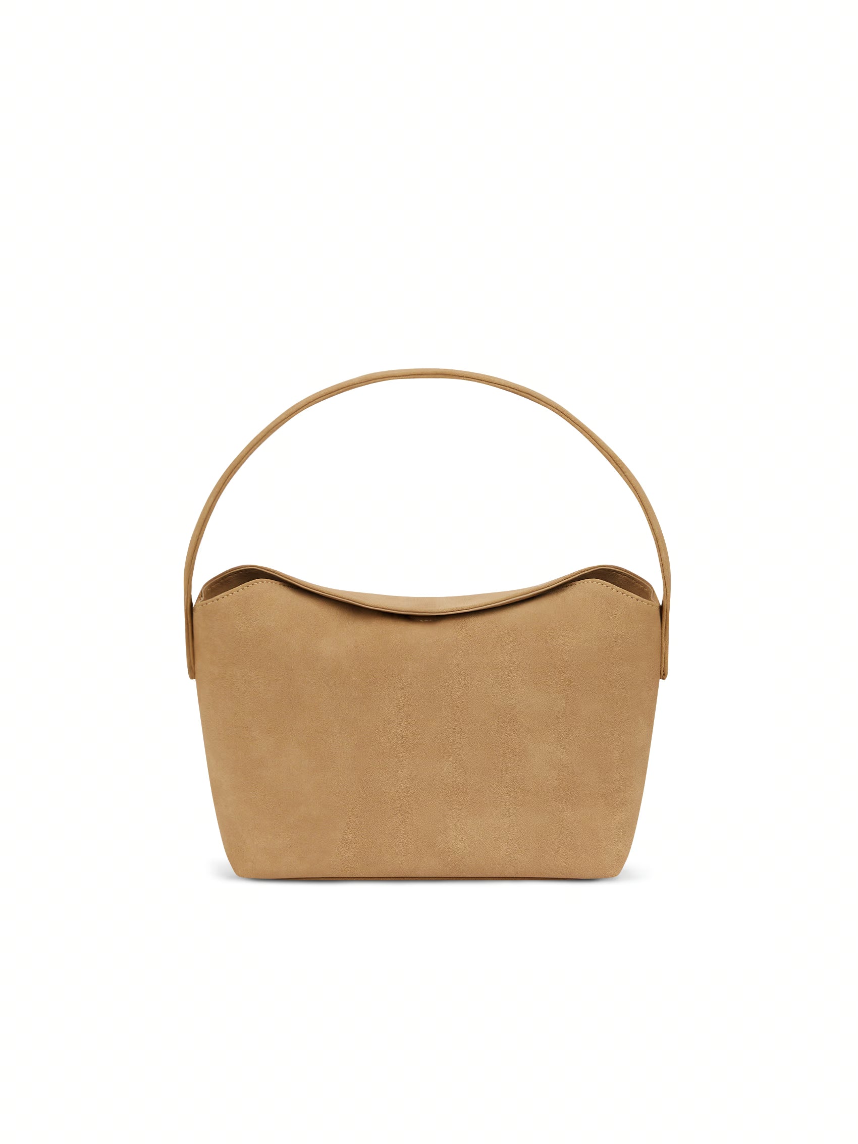 AIIZ Suede Handle Bag (Beige / FS)
