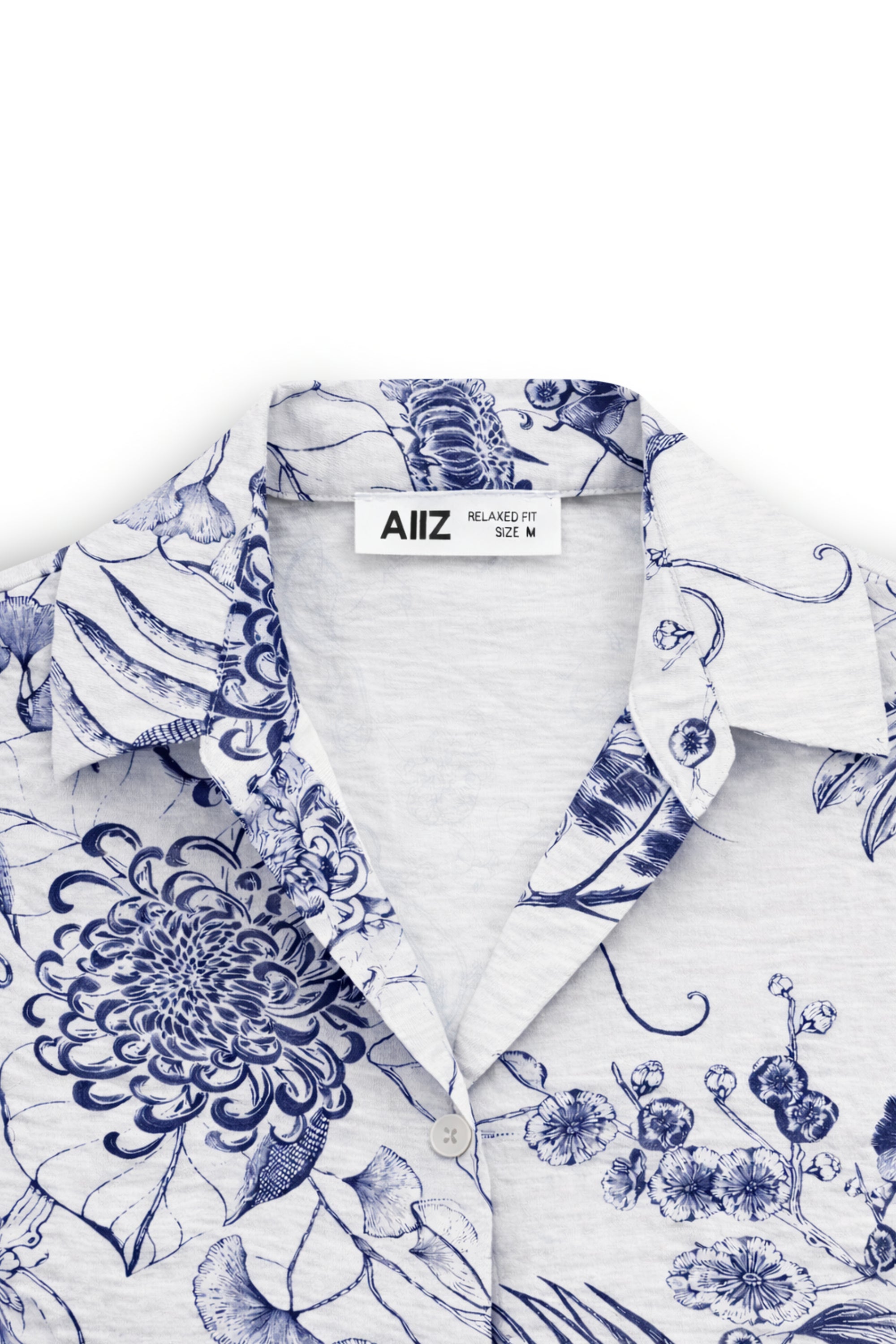 AIIZ Women's Wild West Gardens Printed Long Sleeve Shirt