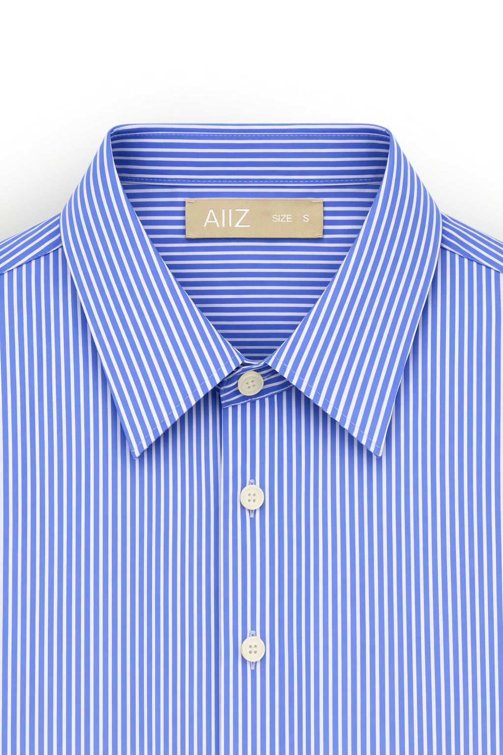 AIIZ Women's Striped Long Sleeve Shirt