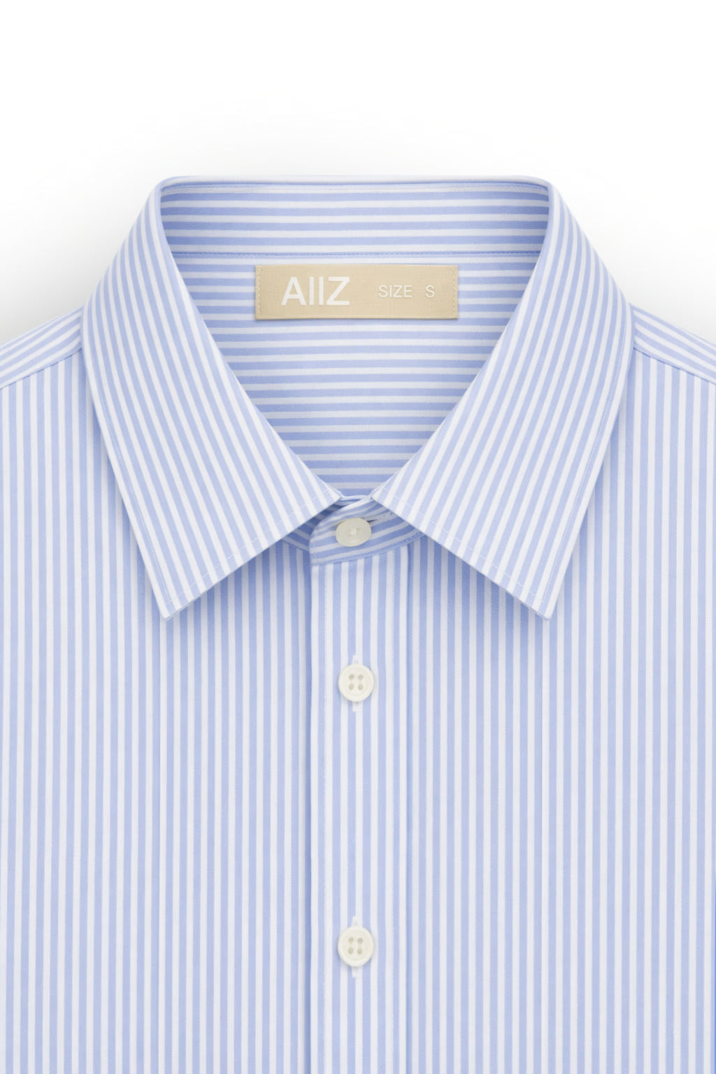 AIIZ Women's Striped Long Sleeve Shirt