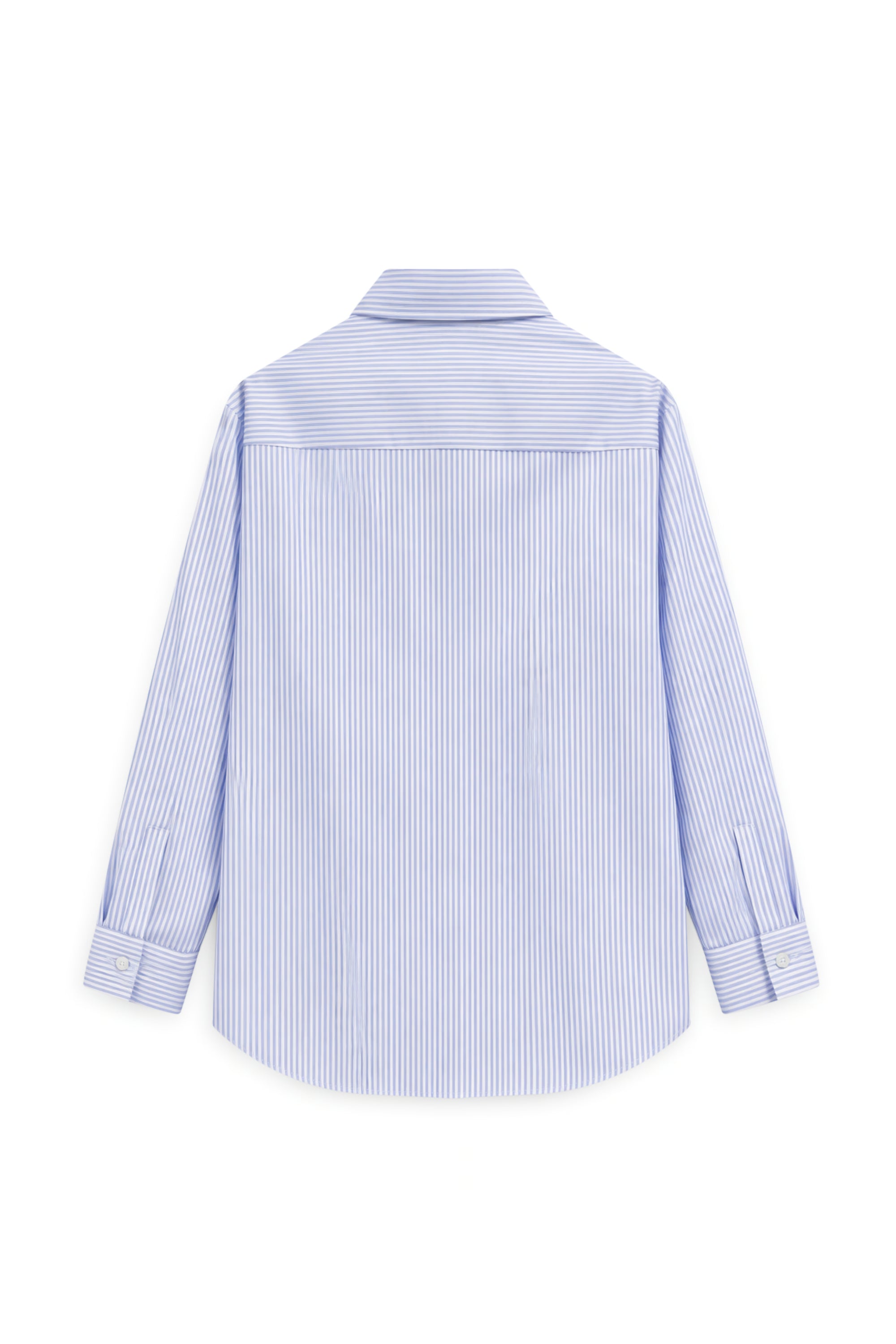 AIIZ Women's Striped Long Sleeve Shirt