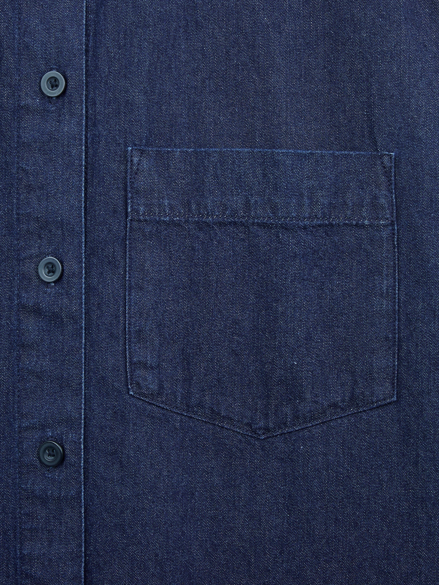 AIIZ Women’s Denim Shirt with Pocket