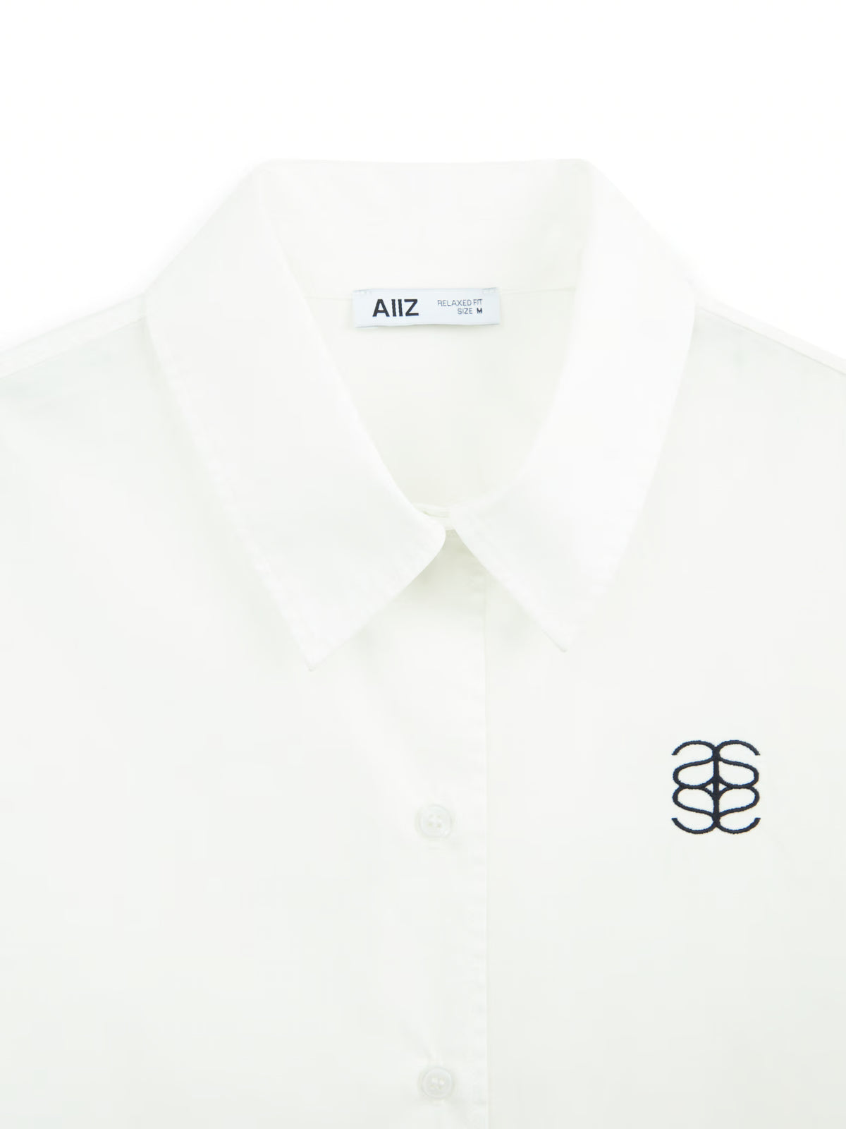 AIIZ Women's Cropped Long Sleeve Shirt