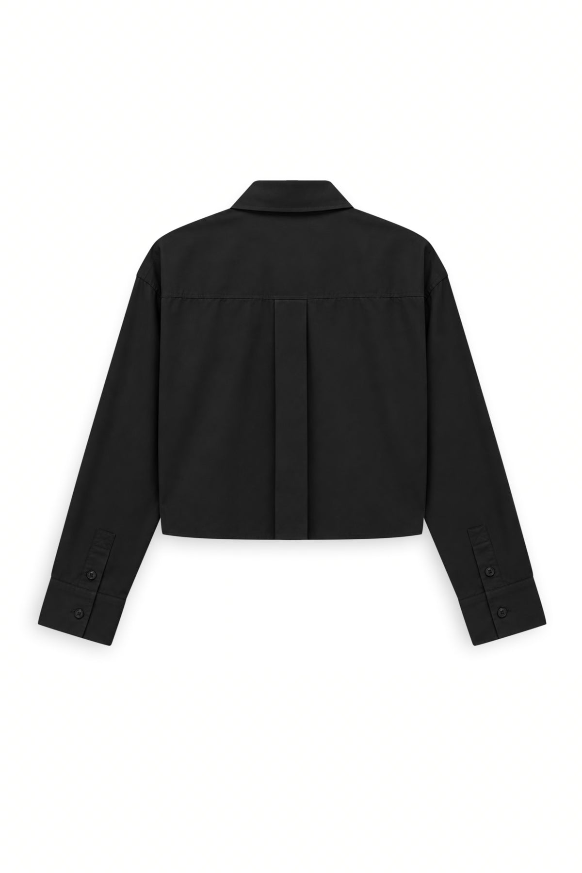 AIIZ Women's Pocket Boxy Long Sleeve Shirt
