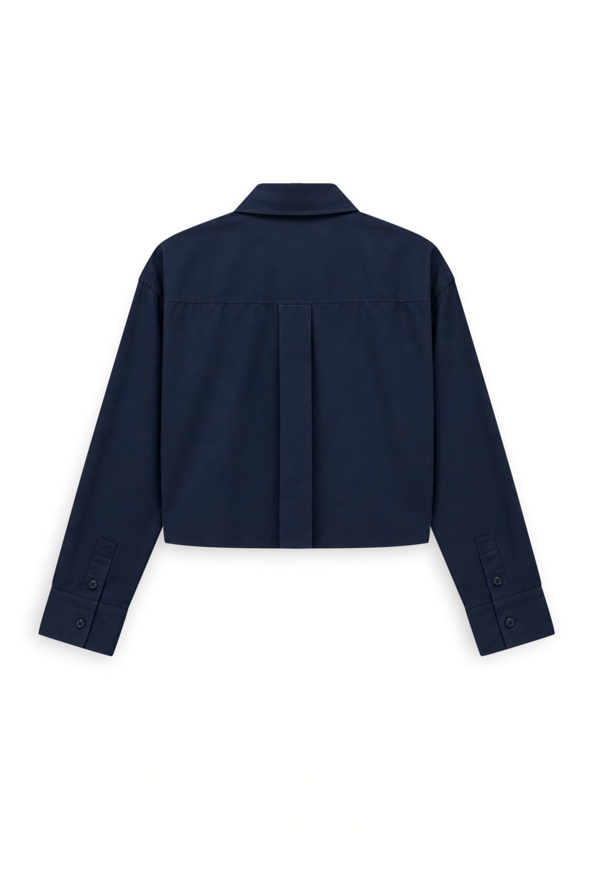 AIIZ Women's Pocket Boxy Long Sleeve Shirt