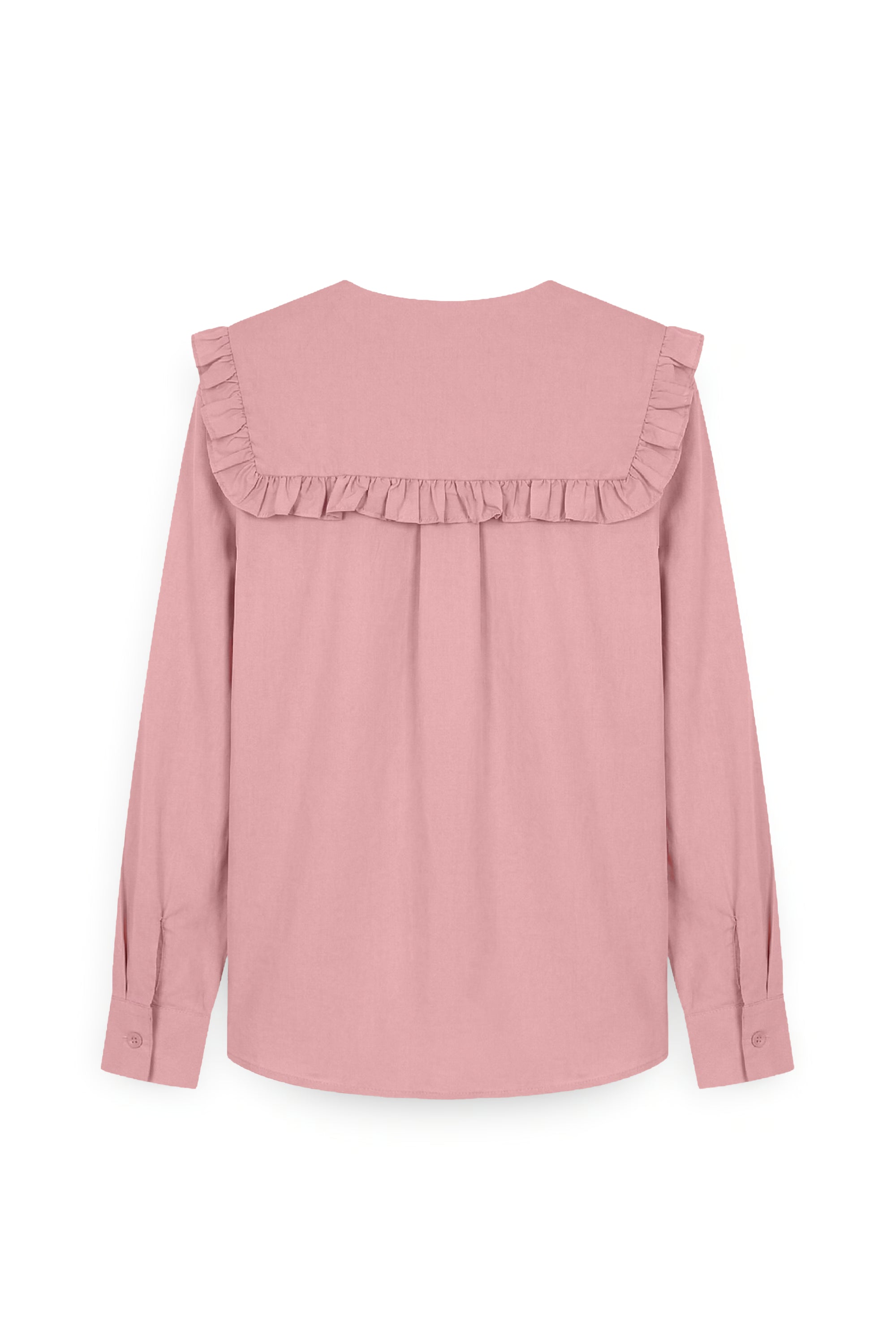 AIIZ Women's Embroidered Peterpan Collar Shirt